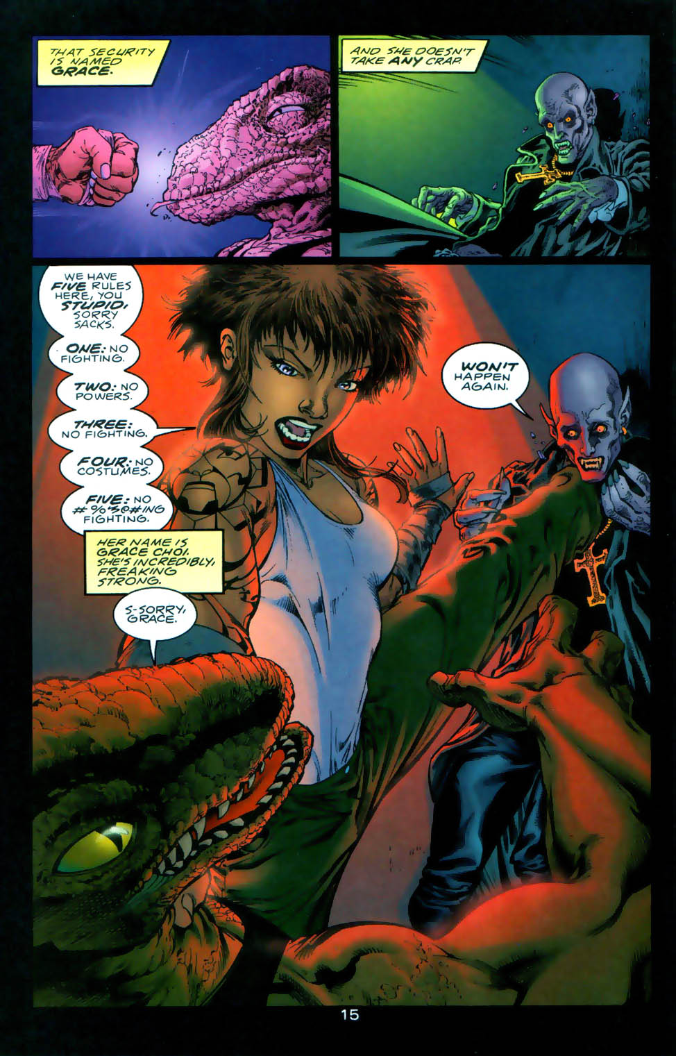 Read online Outsiders (2003) comic -  Issue #1 - 16