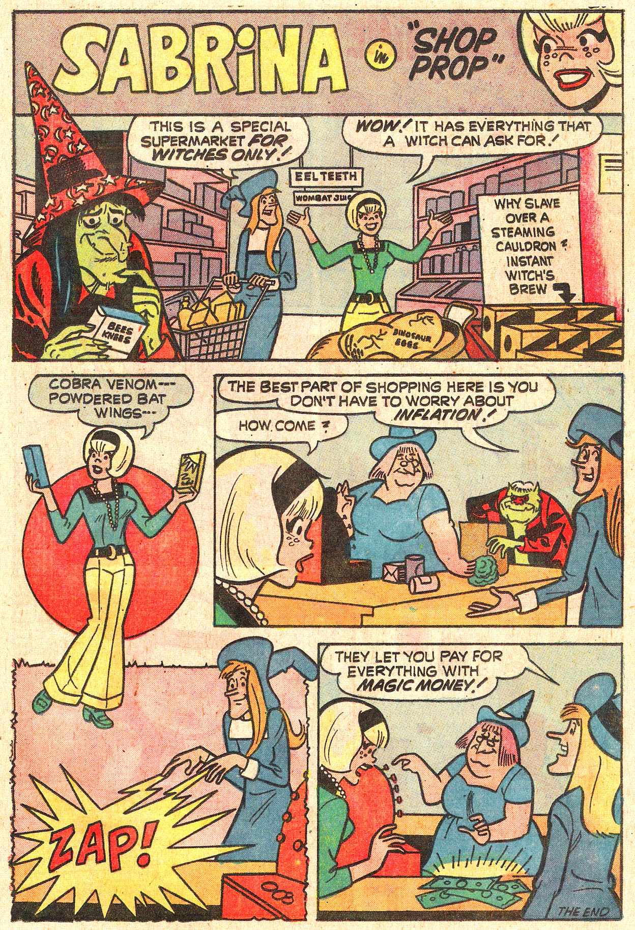 Read online Sabrina The Teenage Witch (1971) comic -  Issue #16 - 29