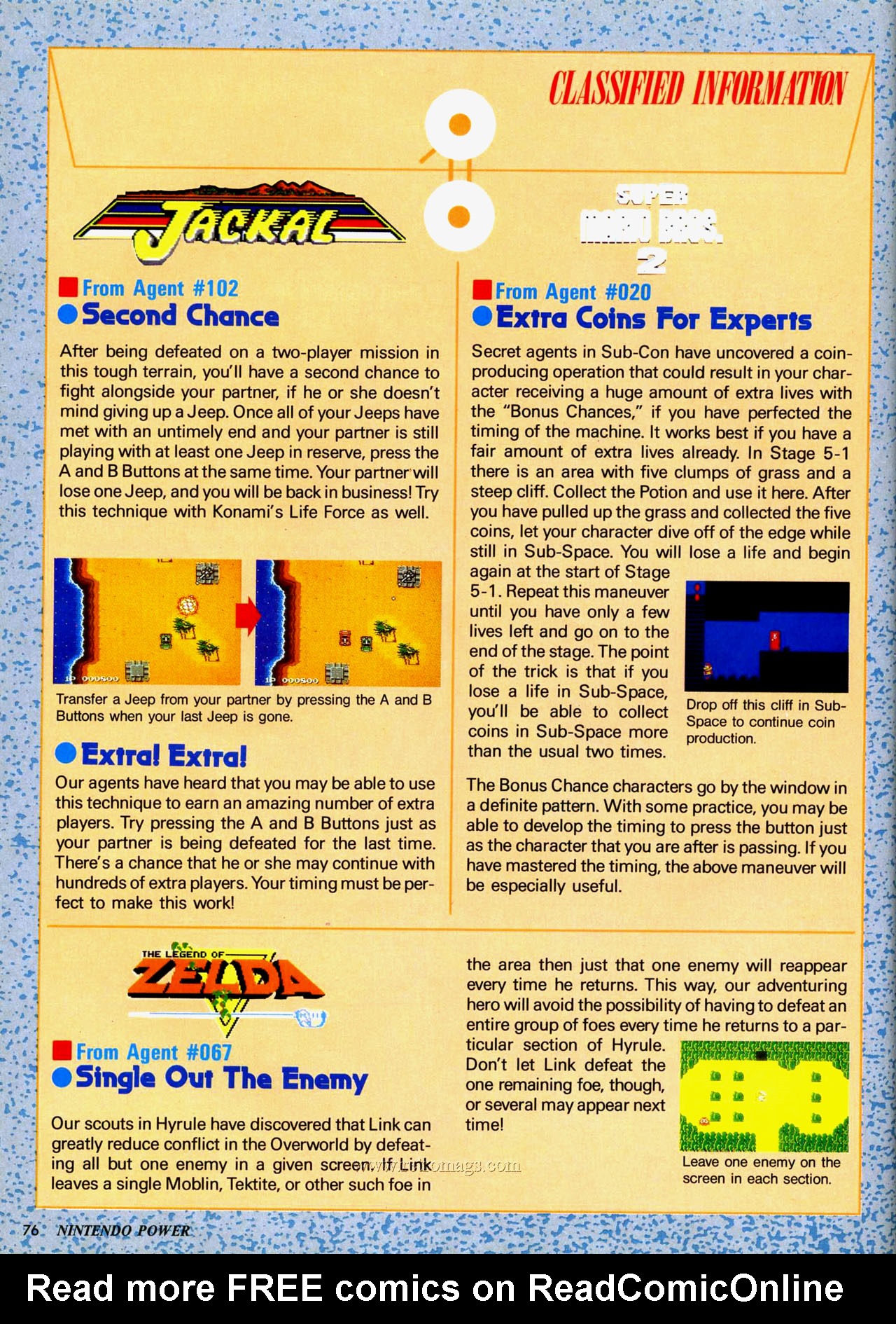 Read online Nintendo Power comic -  Issue #7 - 63