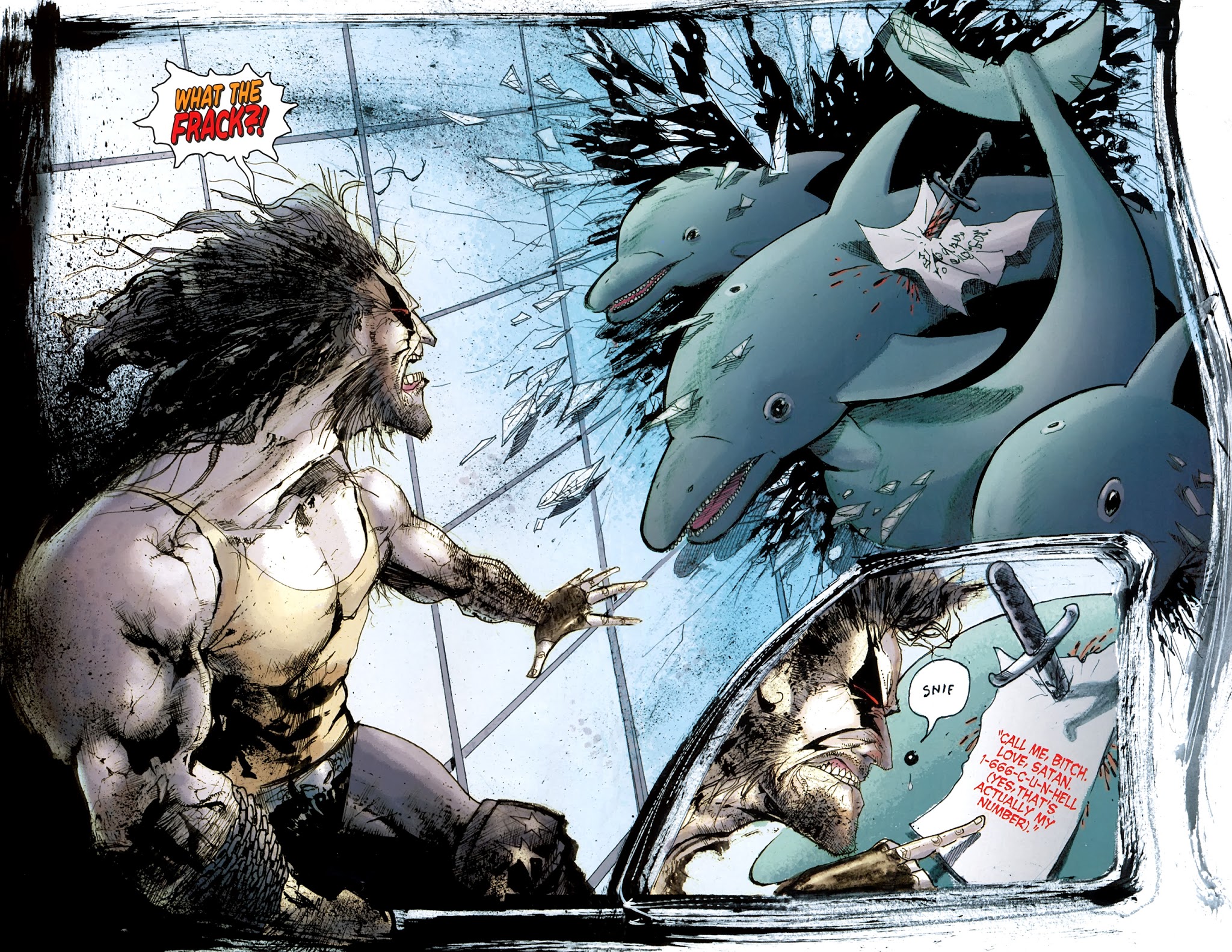 Read online Lobo: Highway to Hell comic -  Issue #1 - 4