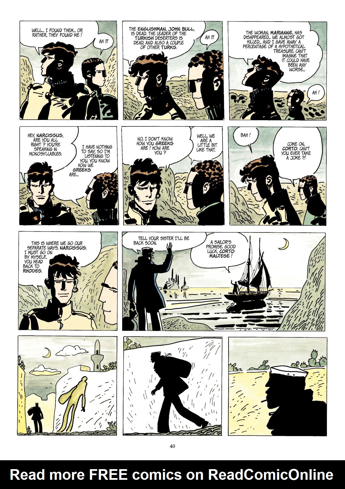 Read online Corto Maltese comic -  Issue # TPB 11 - 43