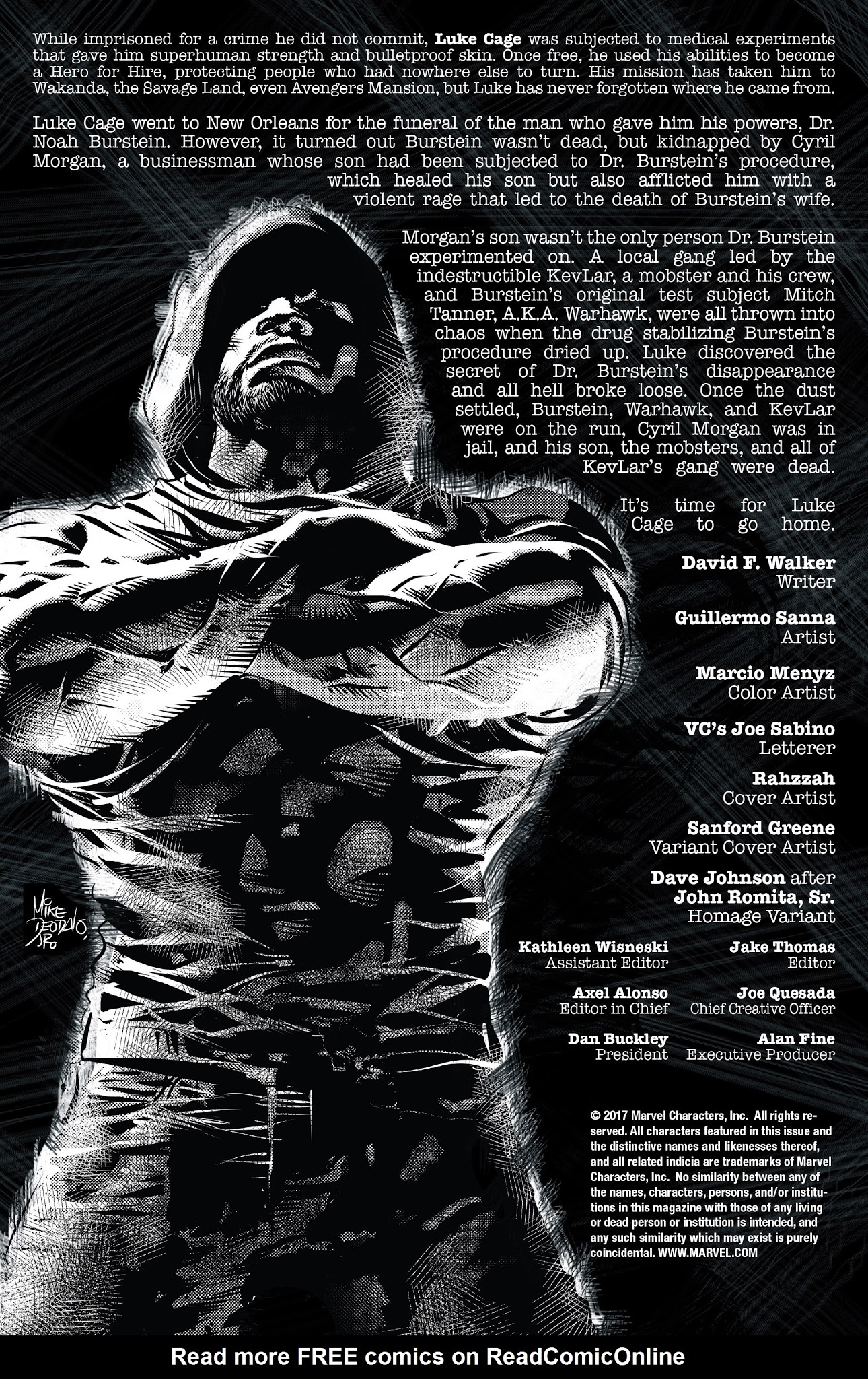 Read online Luke Cage comic -  Issue #166 - 2