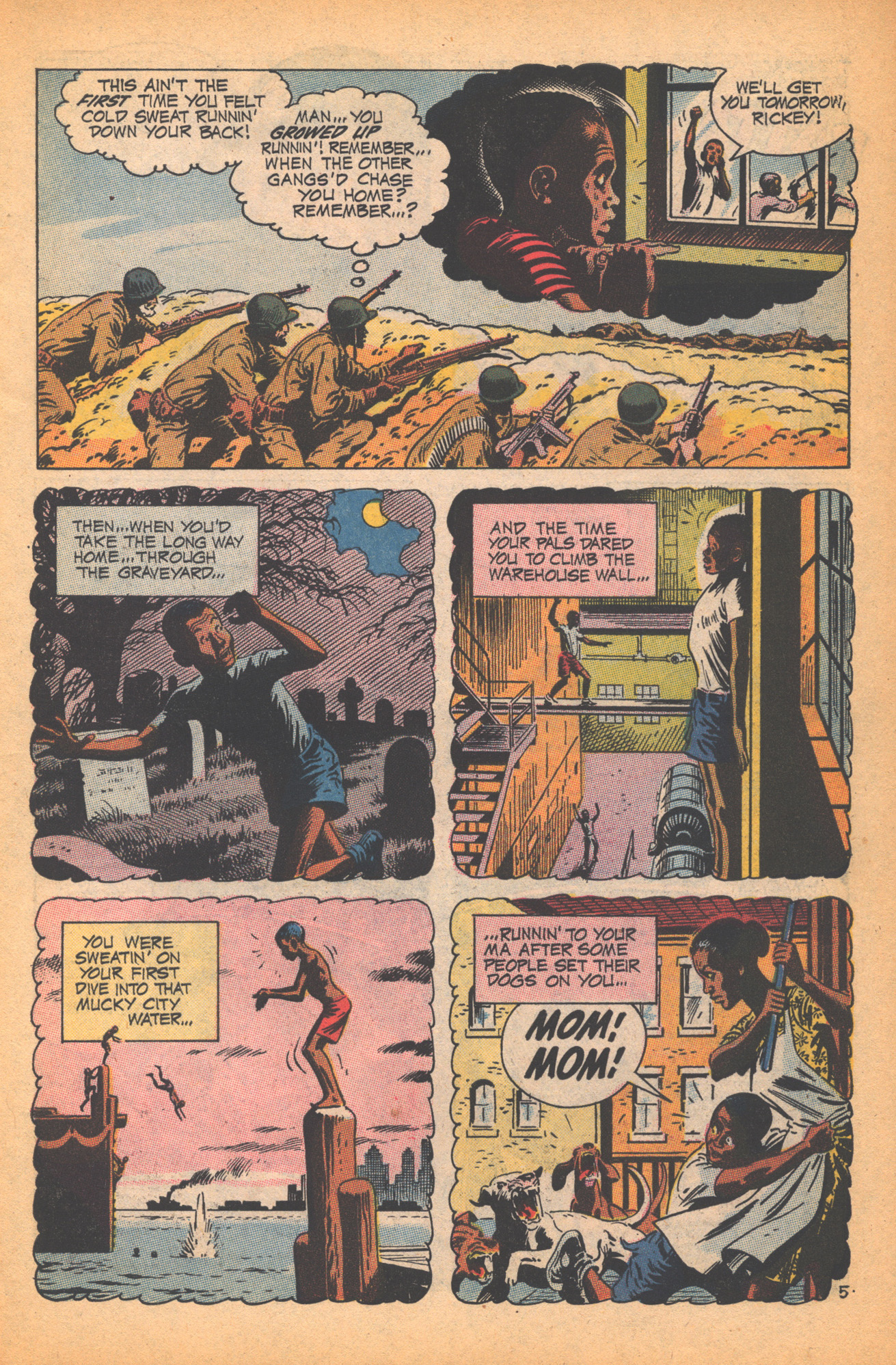 Read online Our Army at War (1952) comic -  Issue #226 - 6