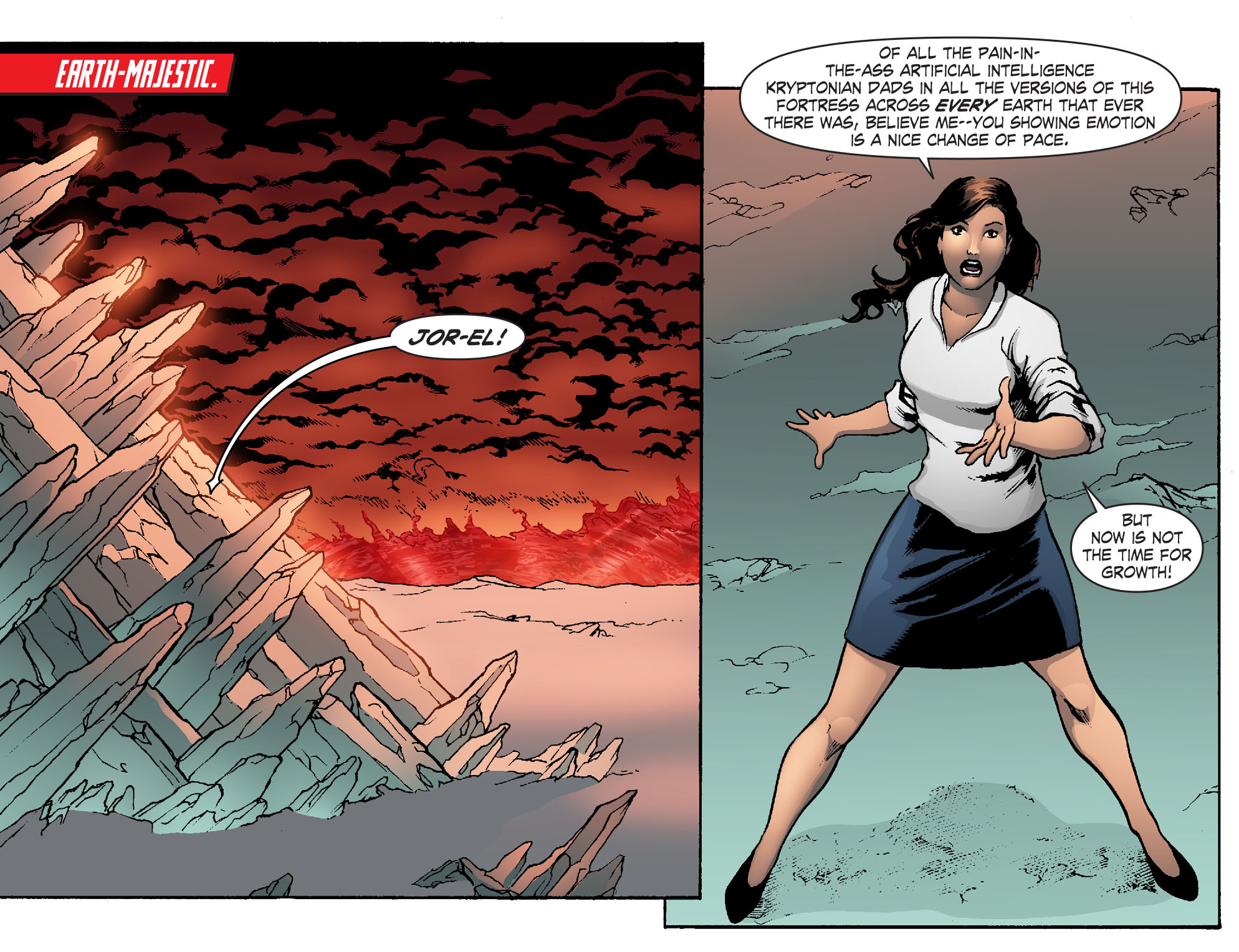 Read online Smallville: Chaos [II] comic -  Issue #6 - 11