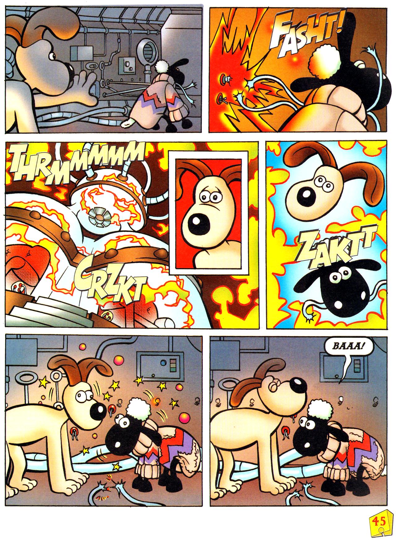 Read online Wallace and Gromit Annual comic -  Issue #2008 - 47