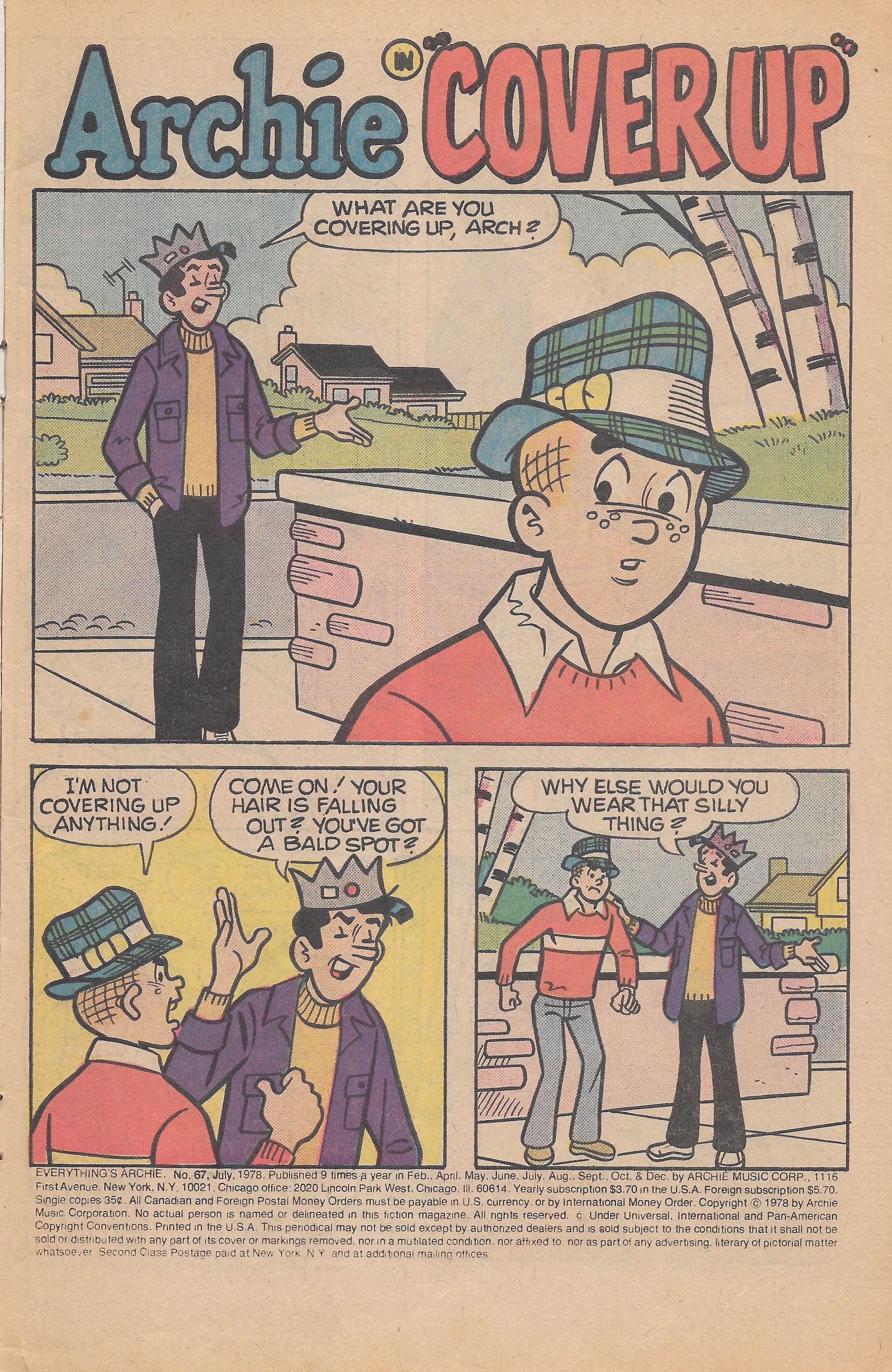 Read online Everything's Archie comic -  Issue #67 - 3