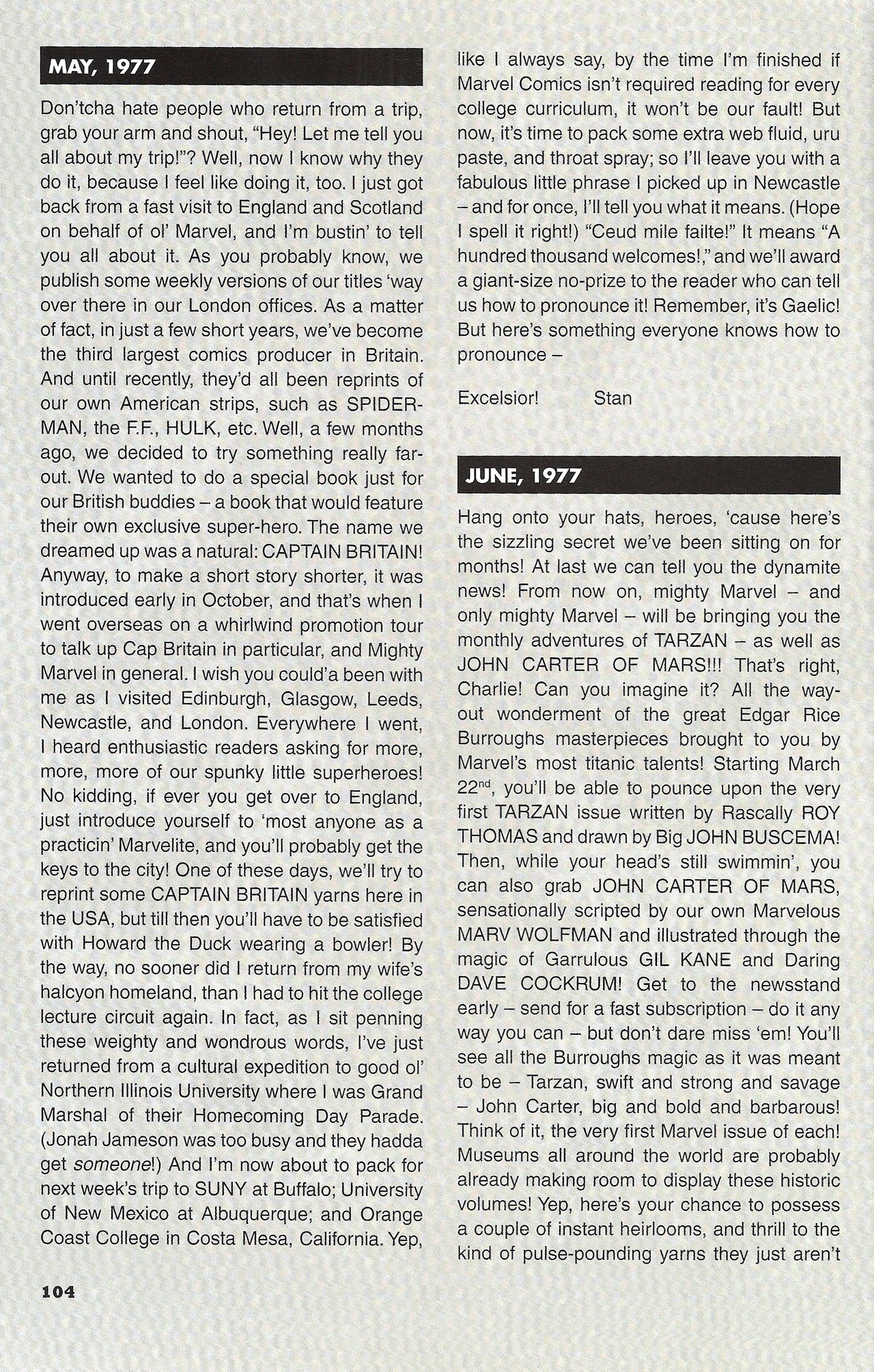 Read online Stan's Soapbox: The Collection comic -  Issue # TPB - 90