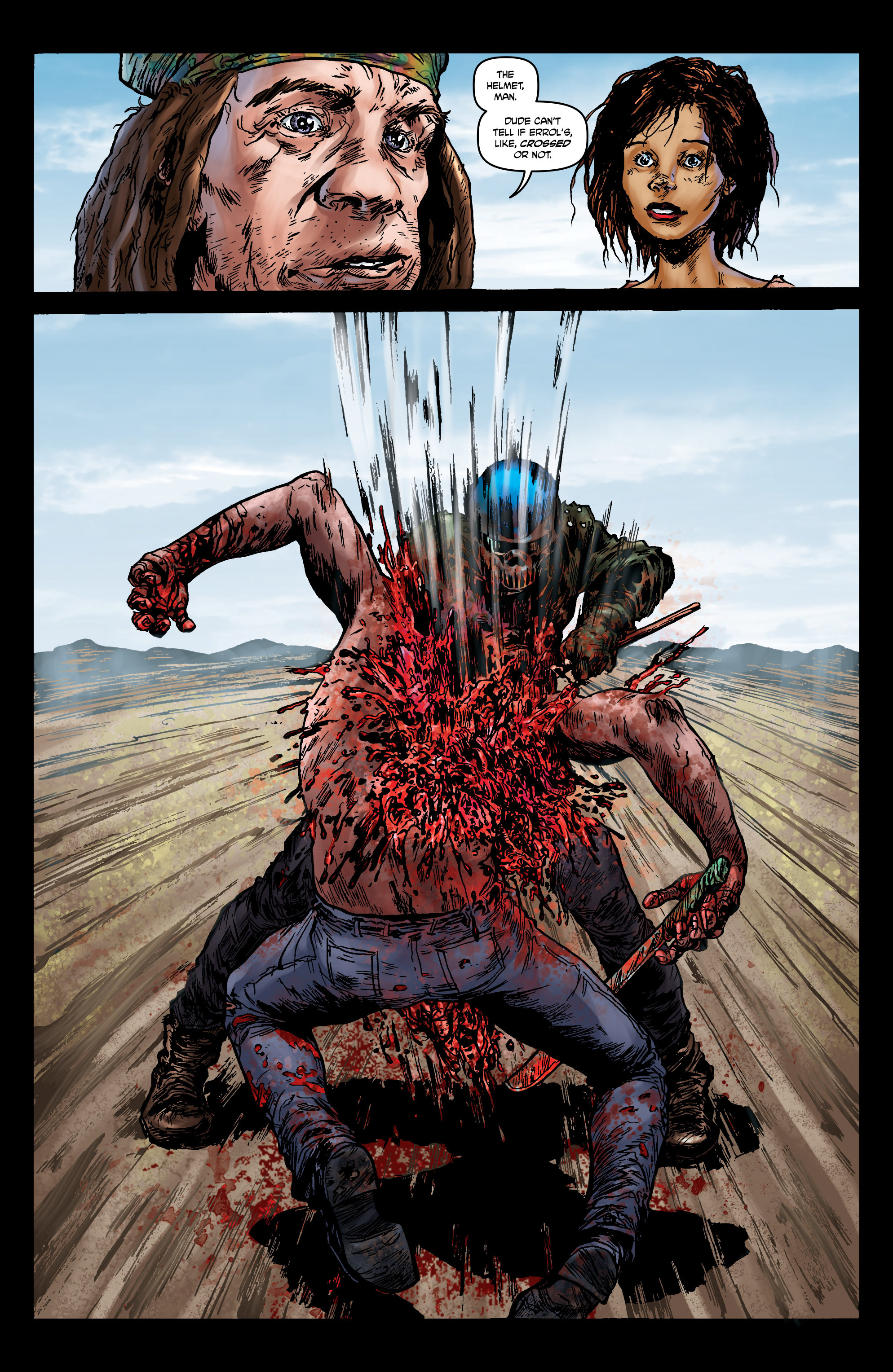 Read online Crossed: Badlands comic -  Issue #38 - 23
