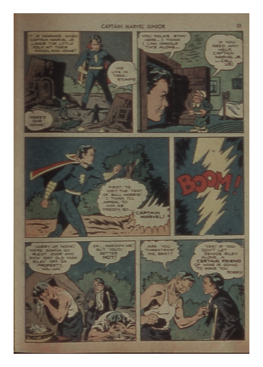 Read online Captain Marvel, Jr. comic -  Issue #5 - 51