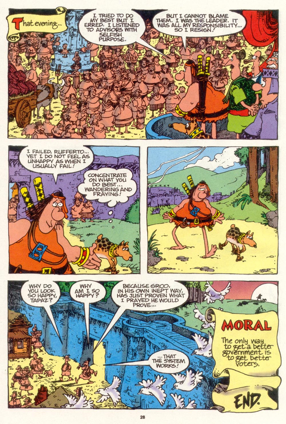 Read online Sergio Aragonés Groo the Wanderer comic -  Issue #109 - 30