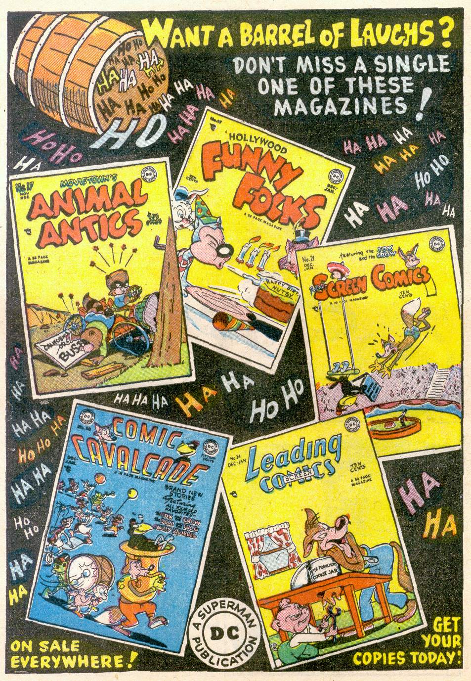 Read online Funny Stuff comic -  Issue #40 - 42