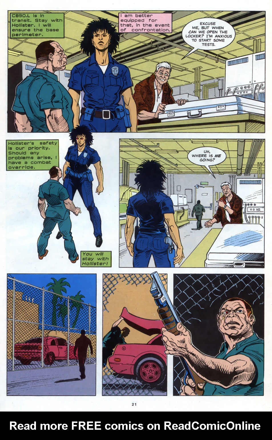 Read online The Terminator (1990) comic -  Issue #3 - 22