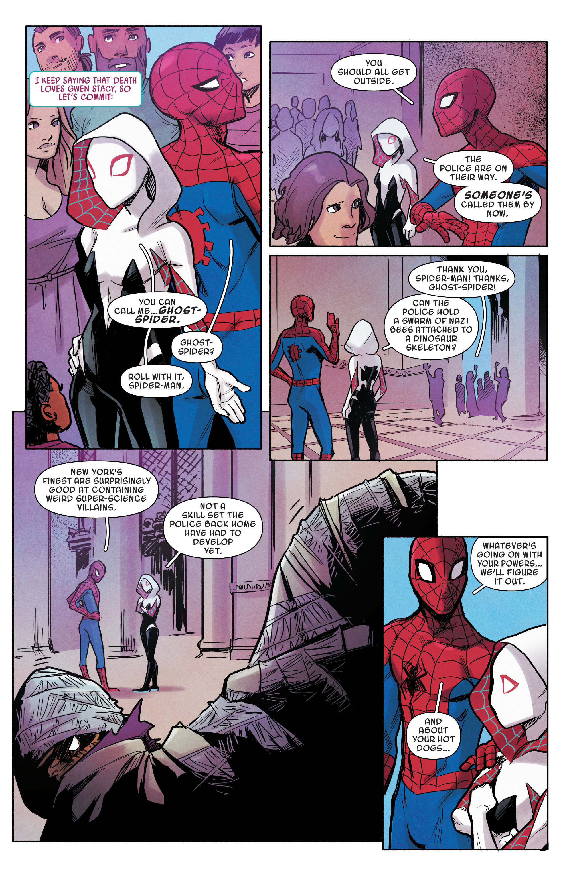 Read online Spider-Gwen: Ghost-Spider comic -  Issue #10 - 21