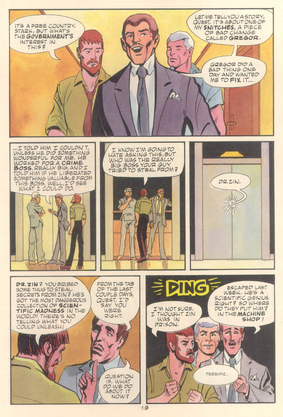 Read online Jonny Quest comic -  Issue #16 - 21