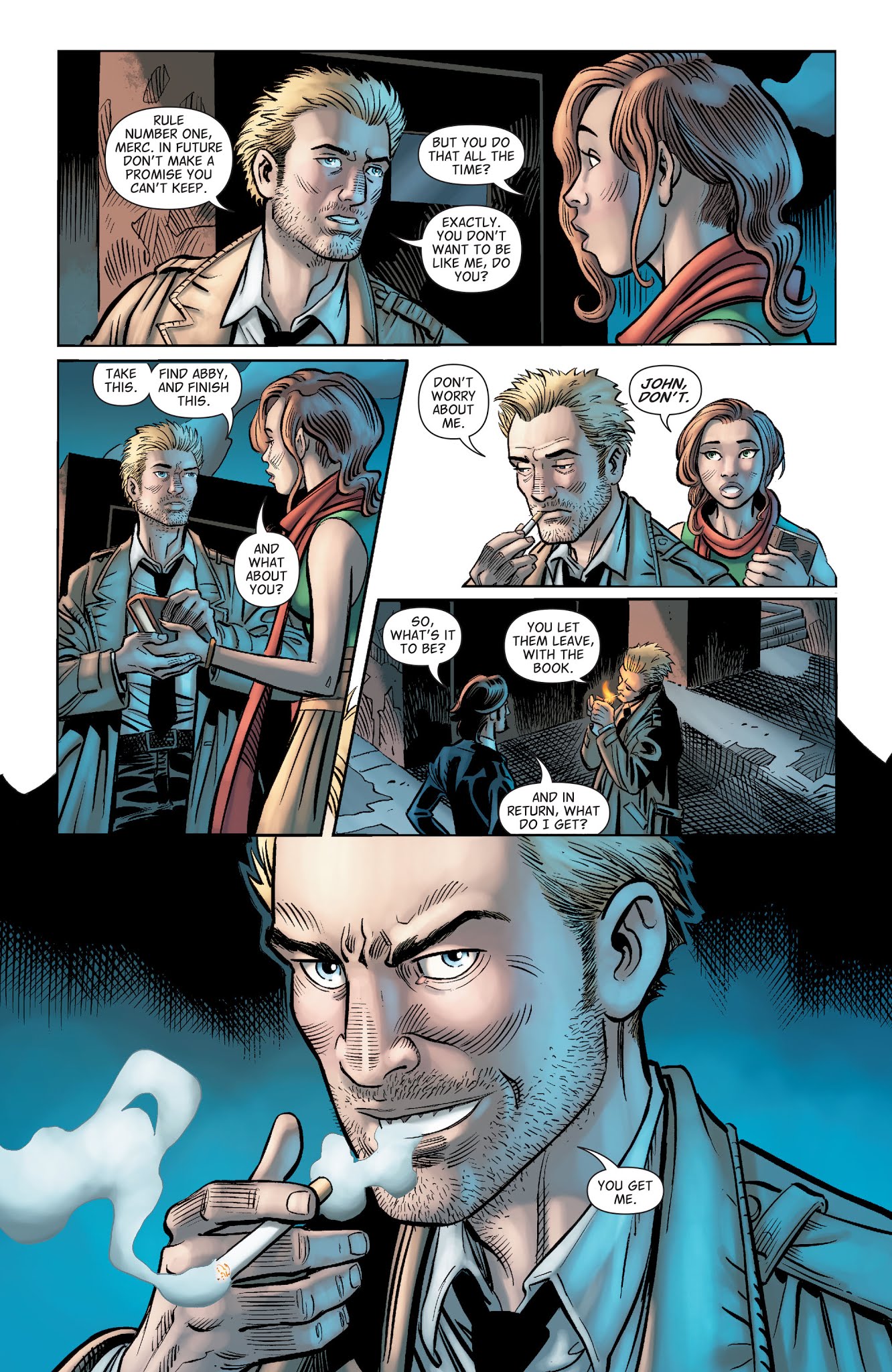 Read online The Hellblazer comic -  Issue # _TPB 2 - 129