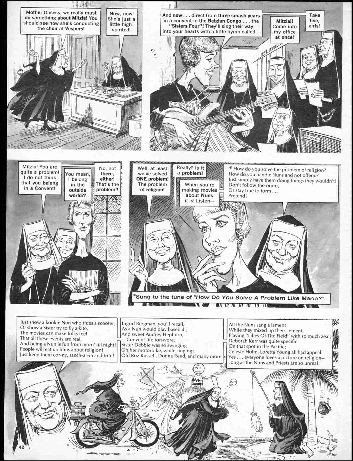 Read online MAD comic -  Issue #108 - 44