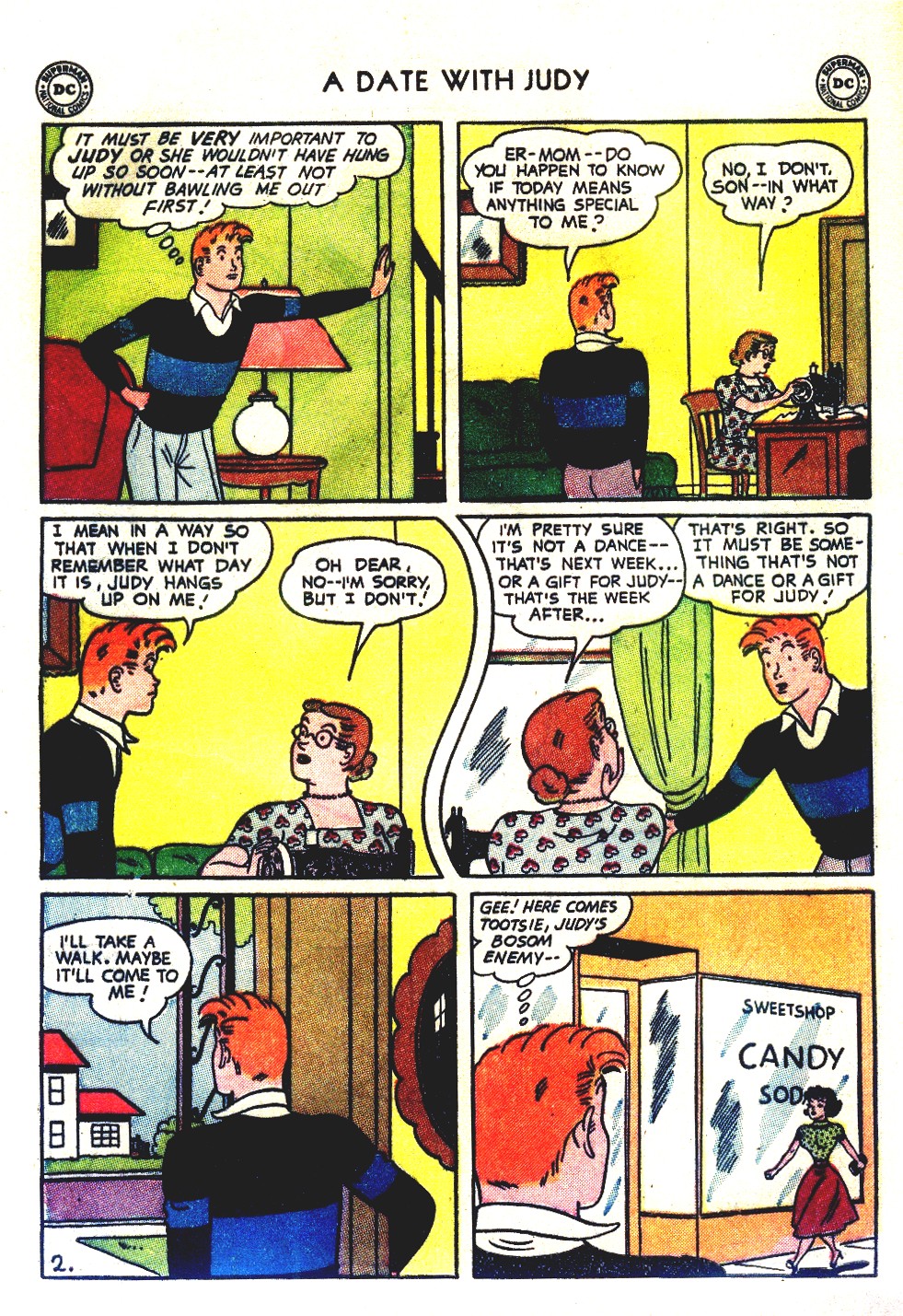 Read online A Date with Judy comic -  Issue #41 - 38