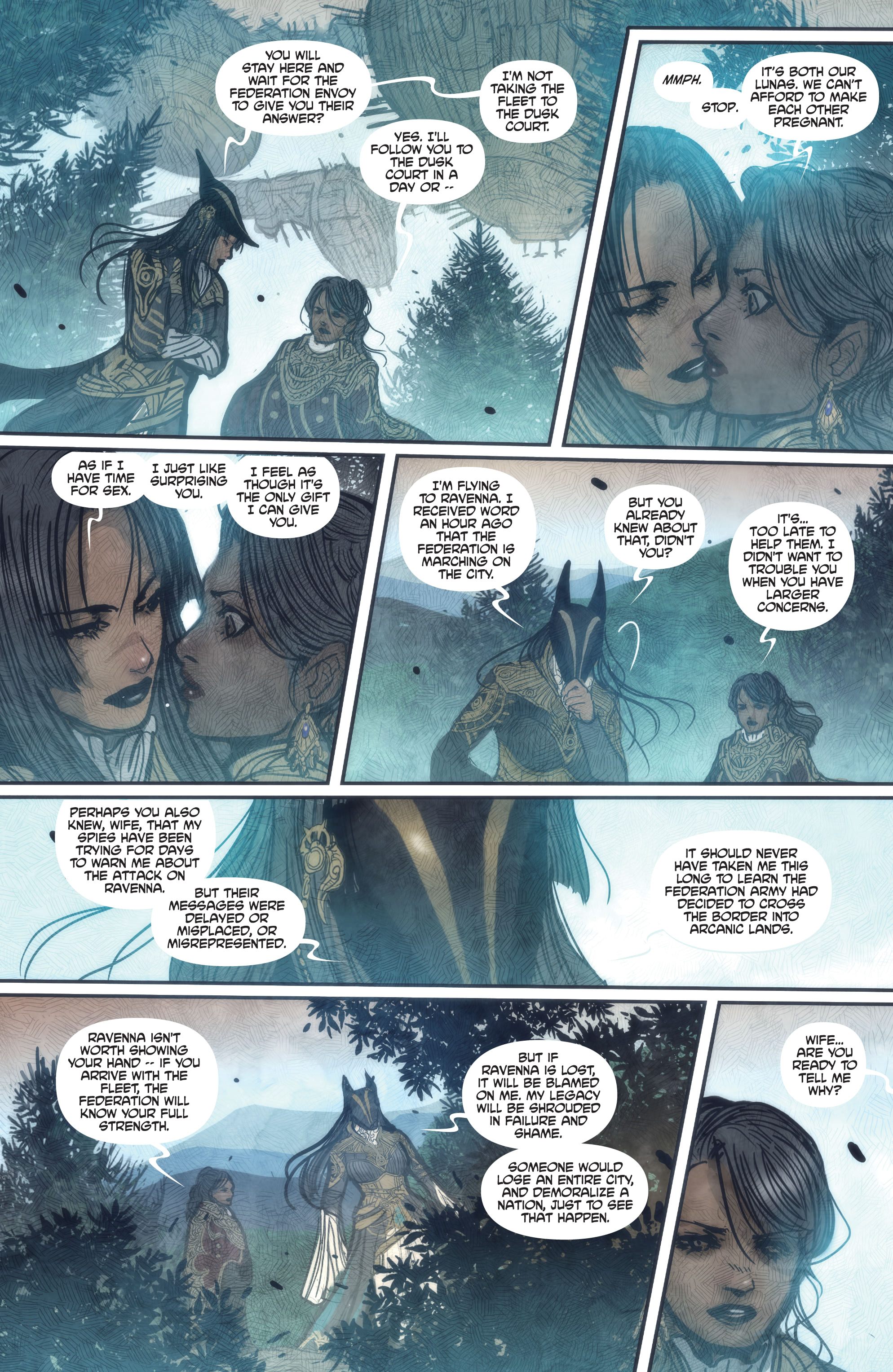 Read online Monstress comic -  Issue #27 - 22