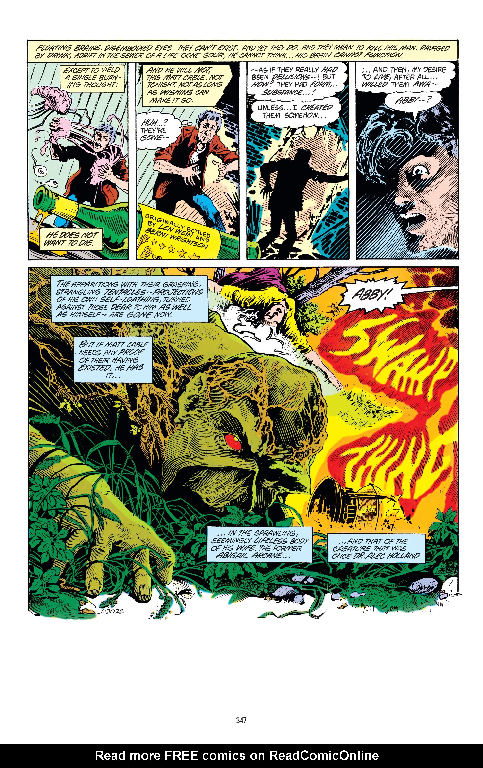 Read online Swamp Thing: The Bronze Age comic -  Issue # TPB 3 (Part 4) - 45