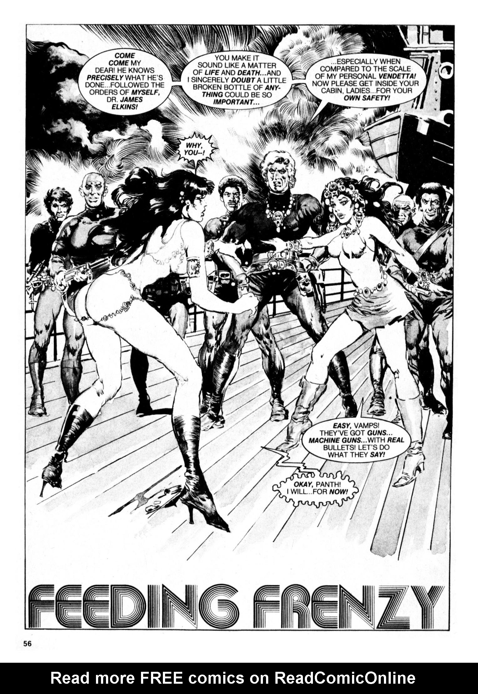 Read online Vampirella (1969) comic -  Issue #113 - 56