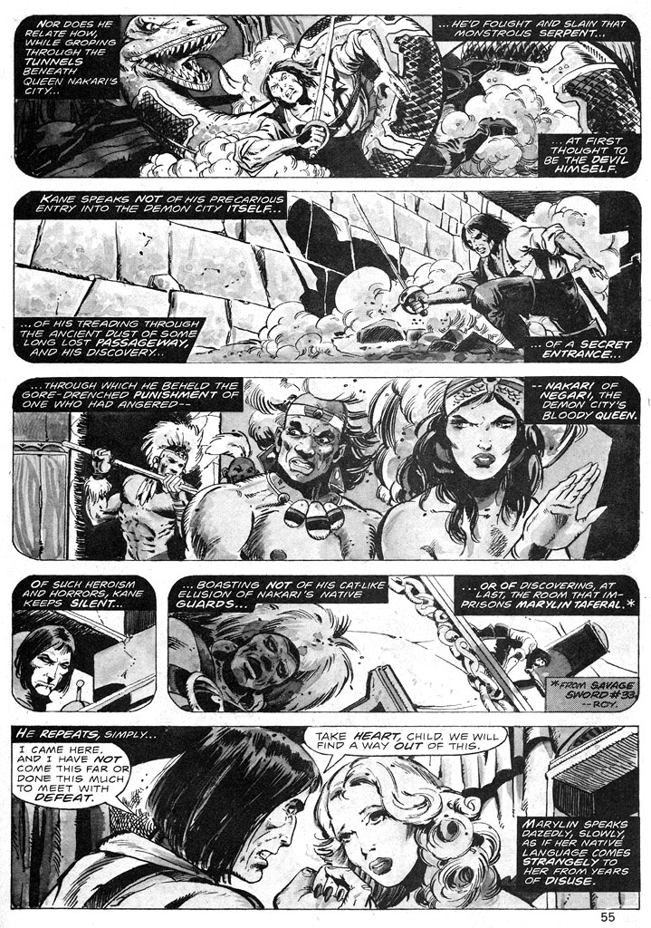 Read online The Savage Sword Of Conan comic -  Issue #37 - 55