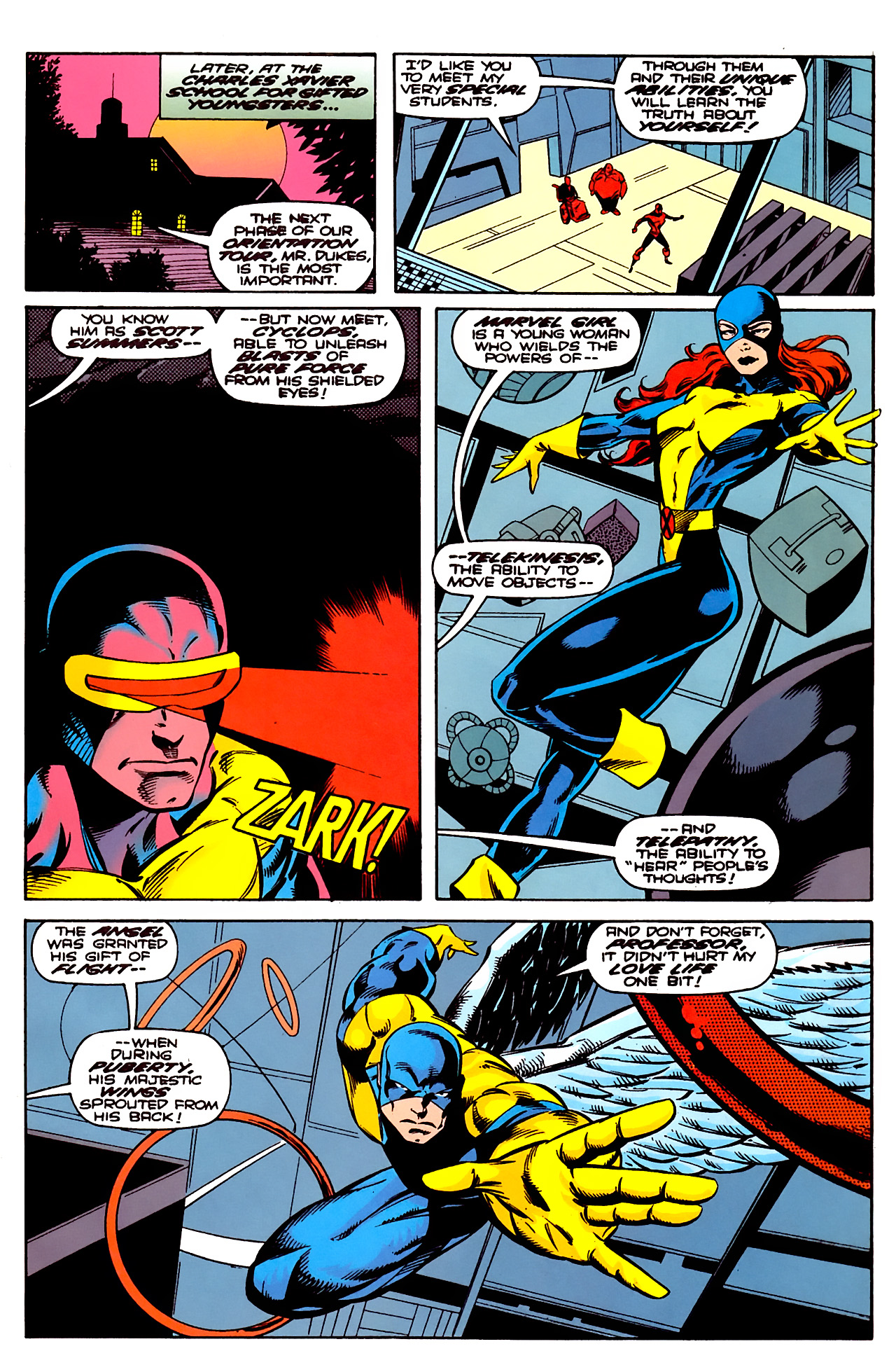 Read online Professor Xavier and the X-Men comic -  Issue #3 - 7