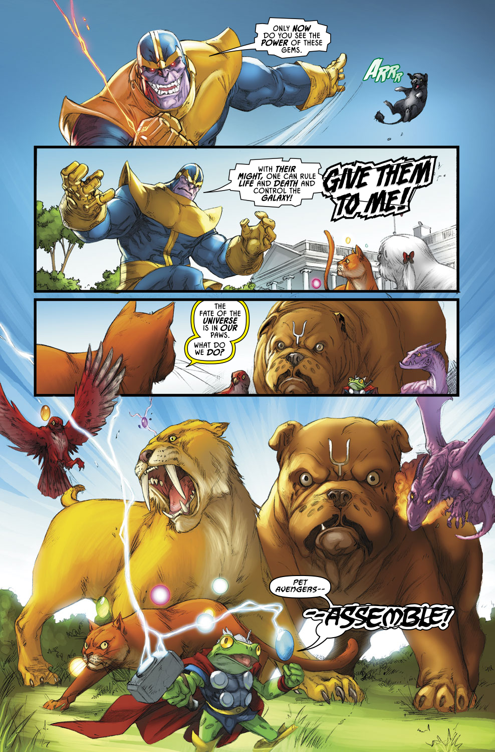 Read online Lockjaw and the Pet Avengers comic -  Issue #4 - 7