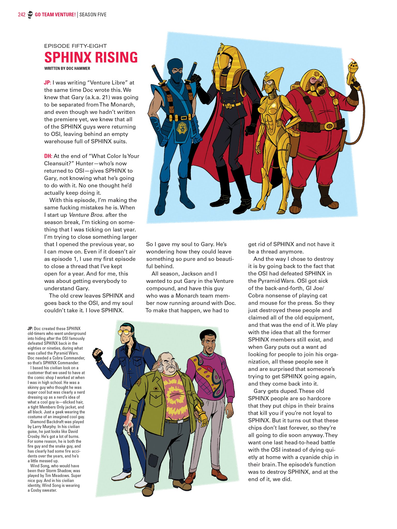 Read online Go Team Venture!: The Art and Making of The Venture Bros. comic -  Issue # TPB (Part 3) - 41