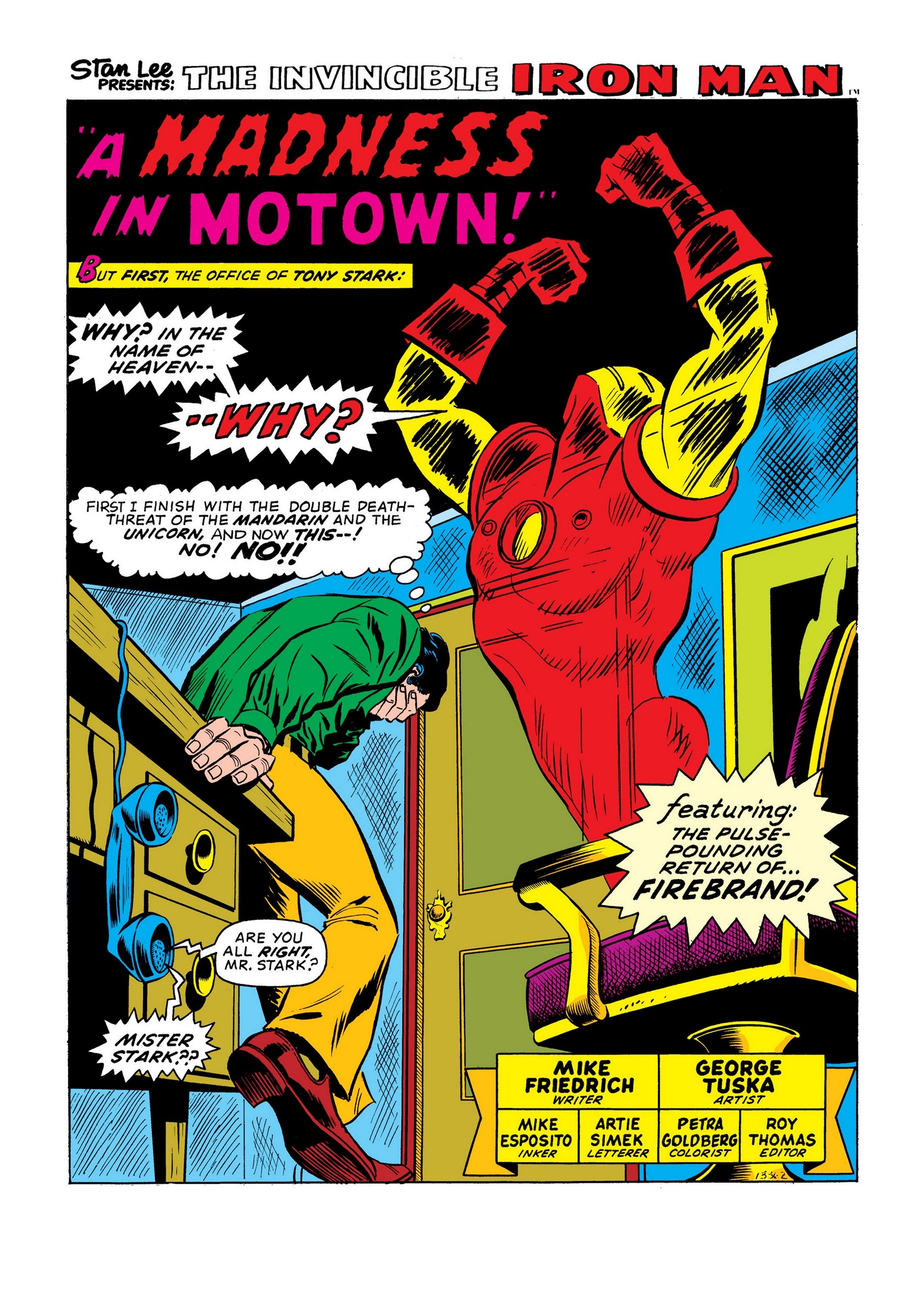 Read online Marvel Masterworks: The Invincible Iron Man comic -  Issue # TPB 9 (Part 2) - 13