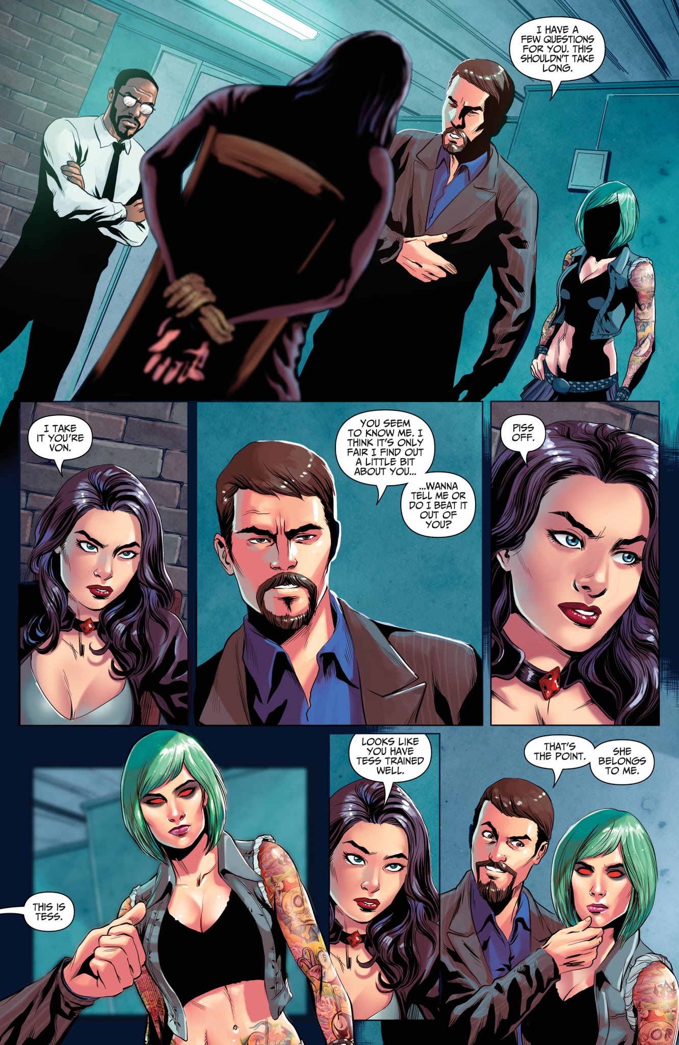 Read online Van Helsing vs. Robyn Hood comic -  Issue #2 - 8