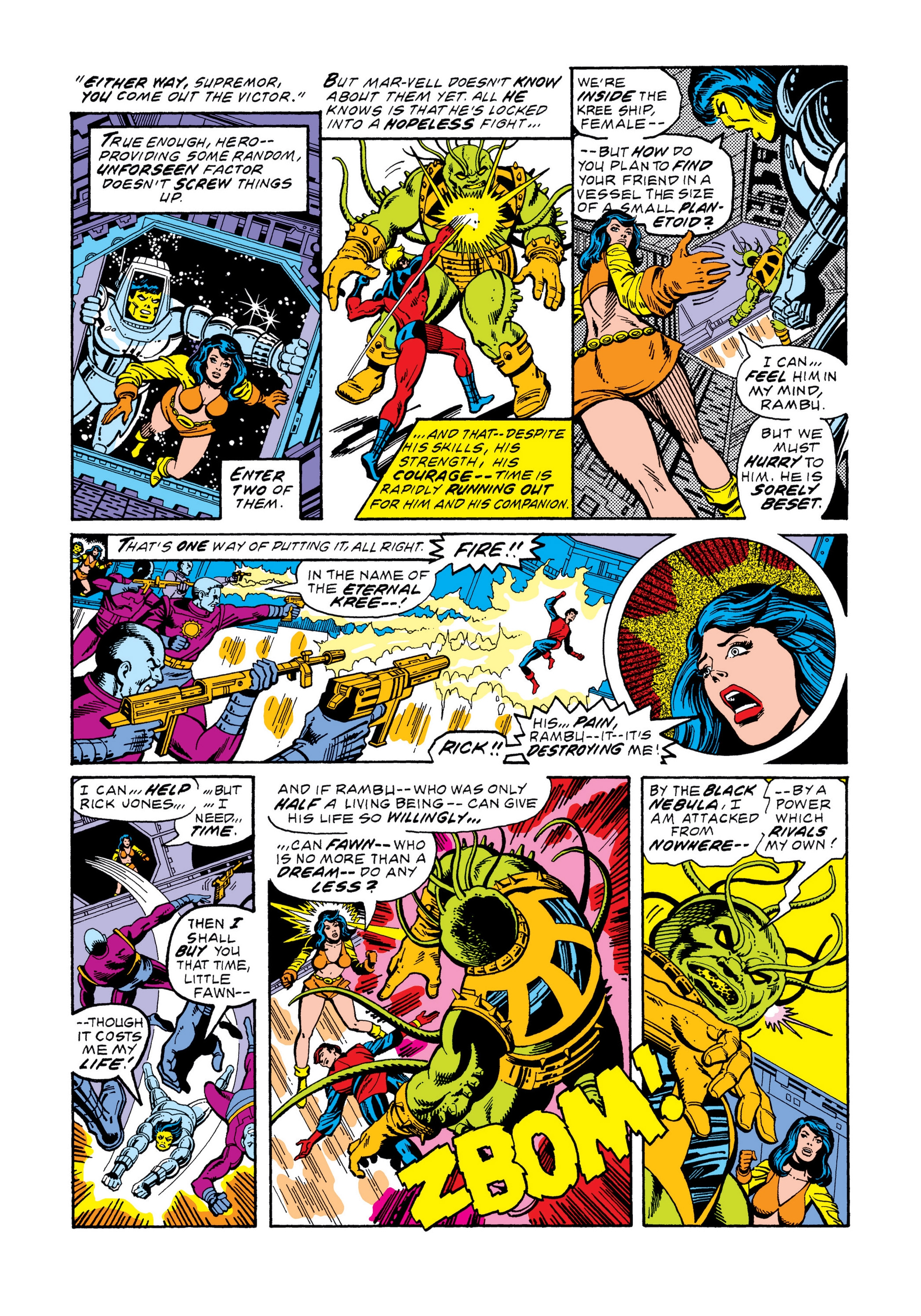 Read online Marvel Masterworks: Captain Marvel comic -  Issue # TPB 4 (Part 3) - 22