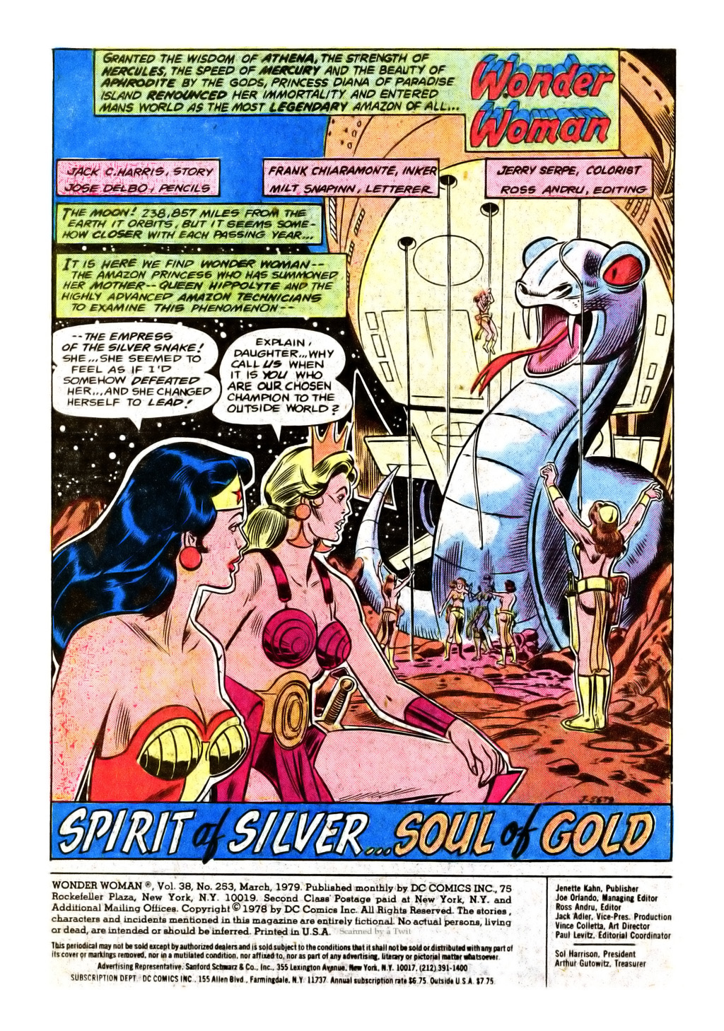 Read online Wonder Woman (1942) comic -  Issue #253 - 3