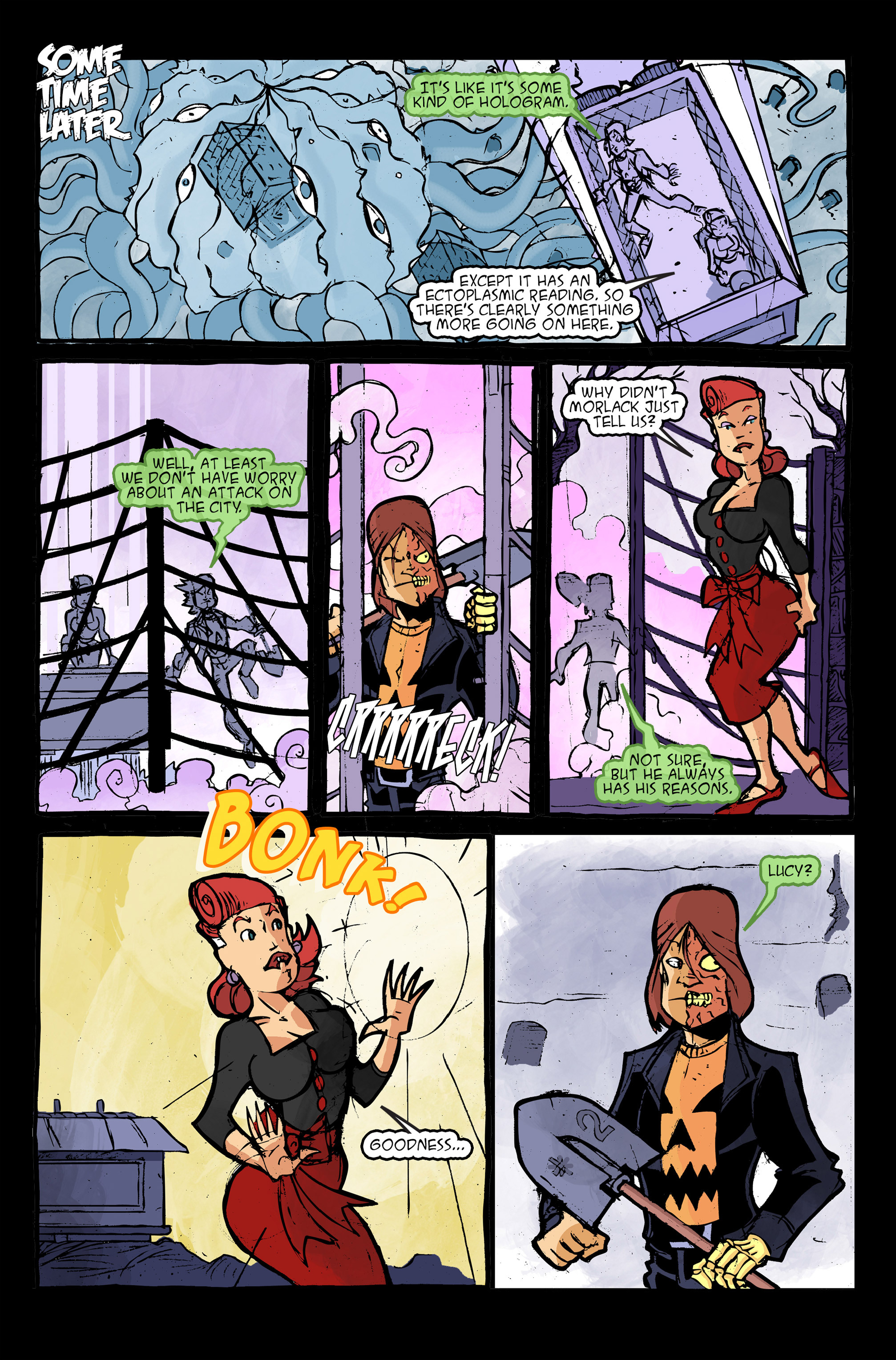 Read online Hack/Slash vs. Halloween Man Special comic -  Issue # Full - 53