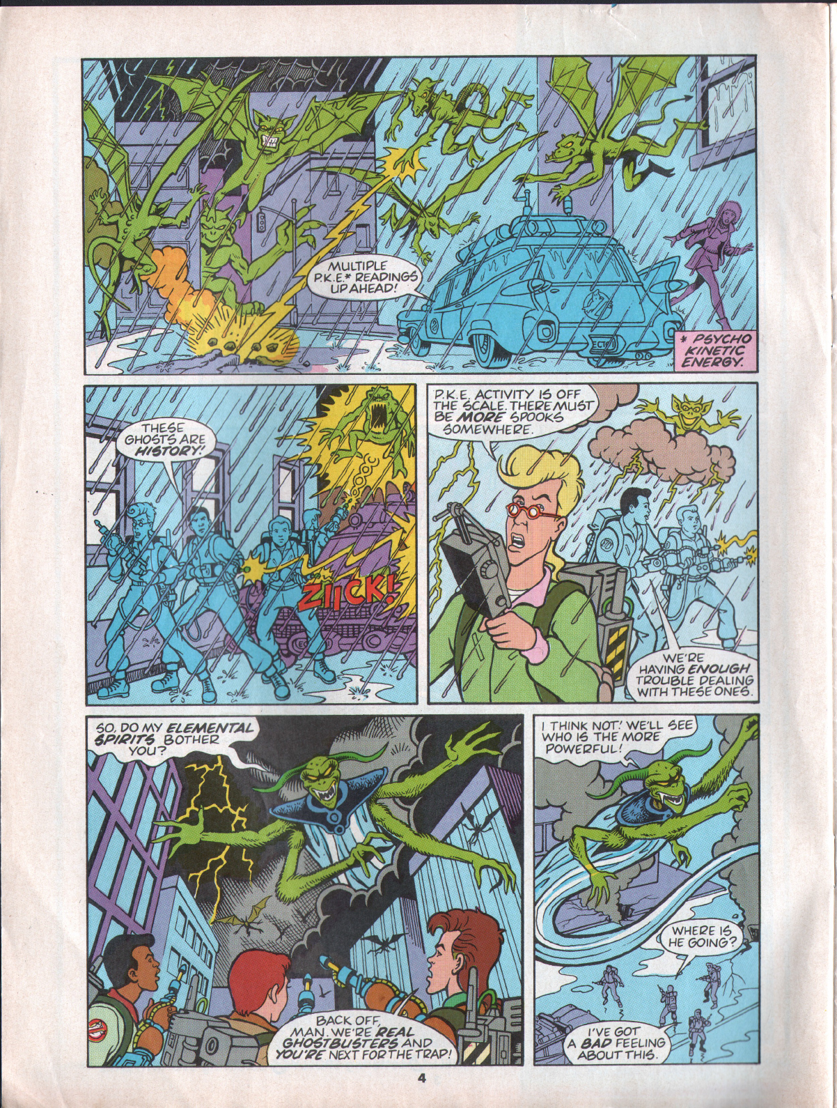 Read online The Real Ghostbusters comic -  Issue #90 - 4