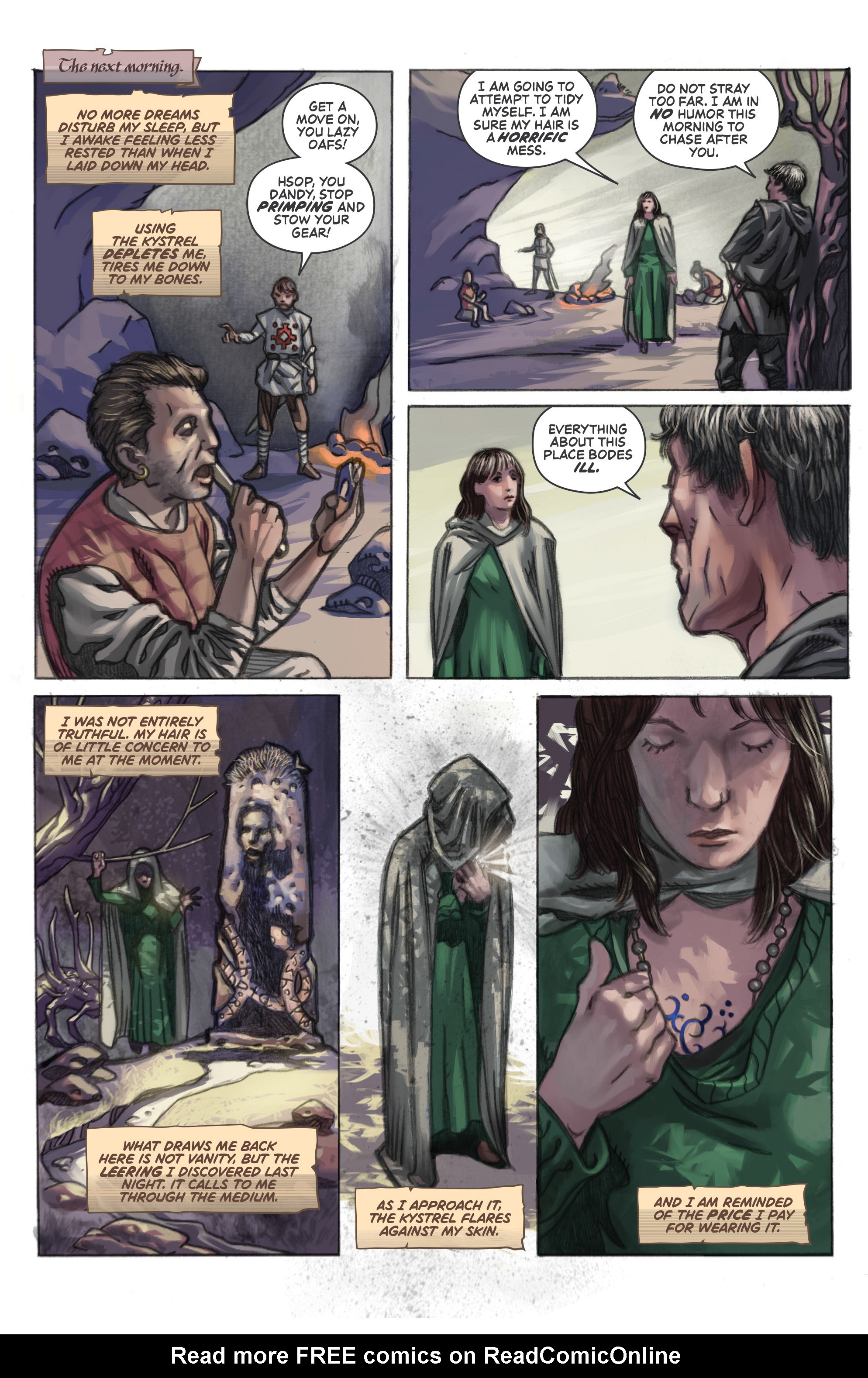 Read online Muirwood: The Lost Abbey comic -  Issue #2 - 14