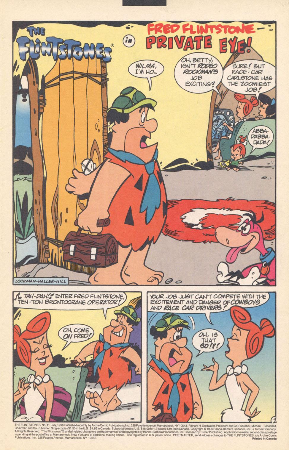 Read online The Flintstones (1995) comic -  Issue #11 - 3