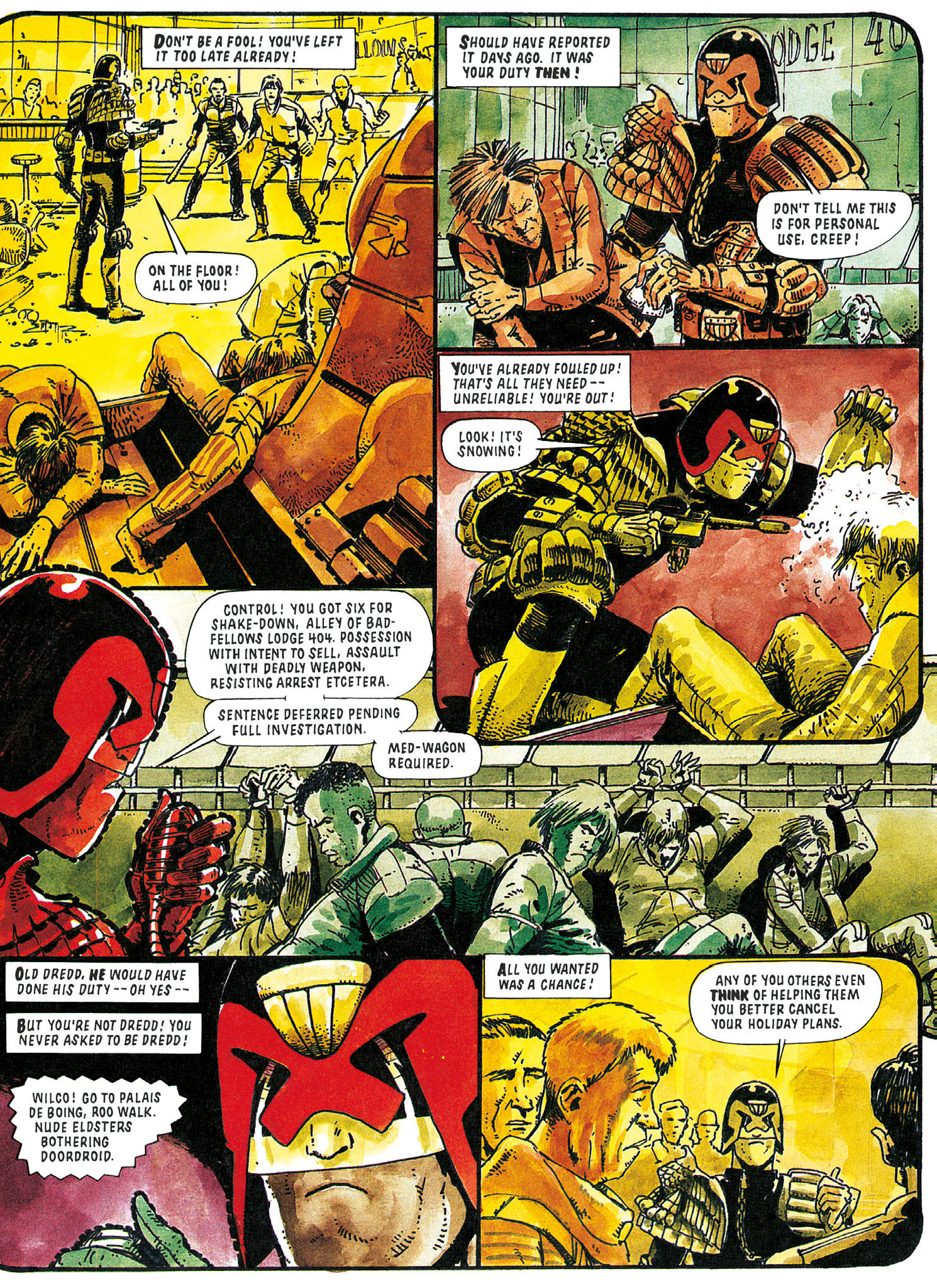 Read online Essential Judge Dredd: Necropolis comic -  Issue # TPB (Part 1) - 86