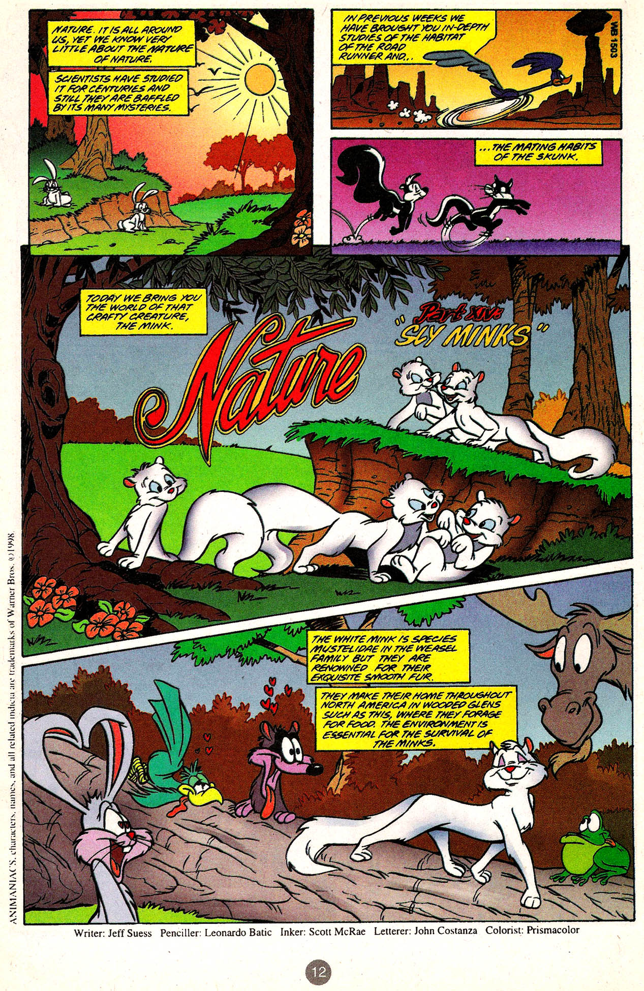 Read online Animaniacs comic -  Issue #36 - 13