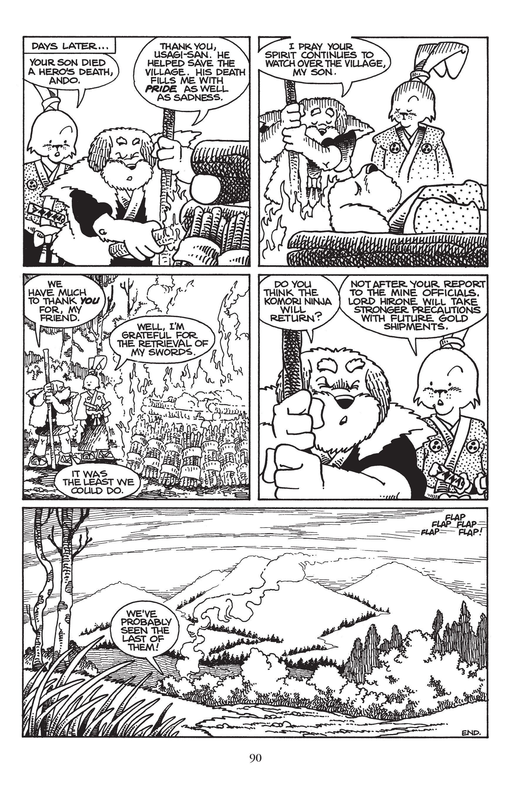 Read online Usagi Yojimbo (1987) comic -  Issue # _TPB 5 - 89