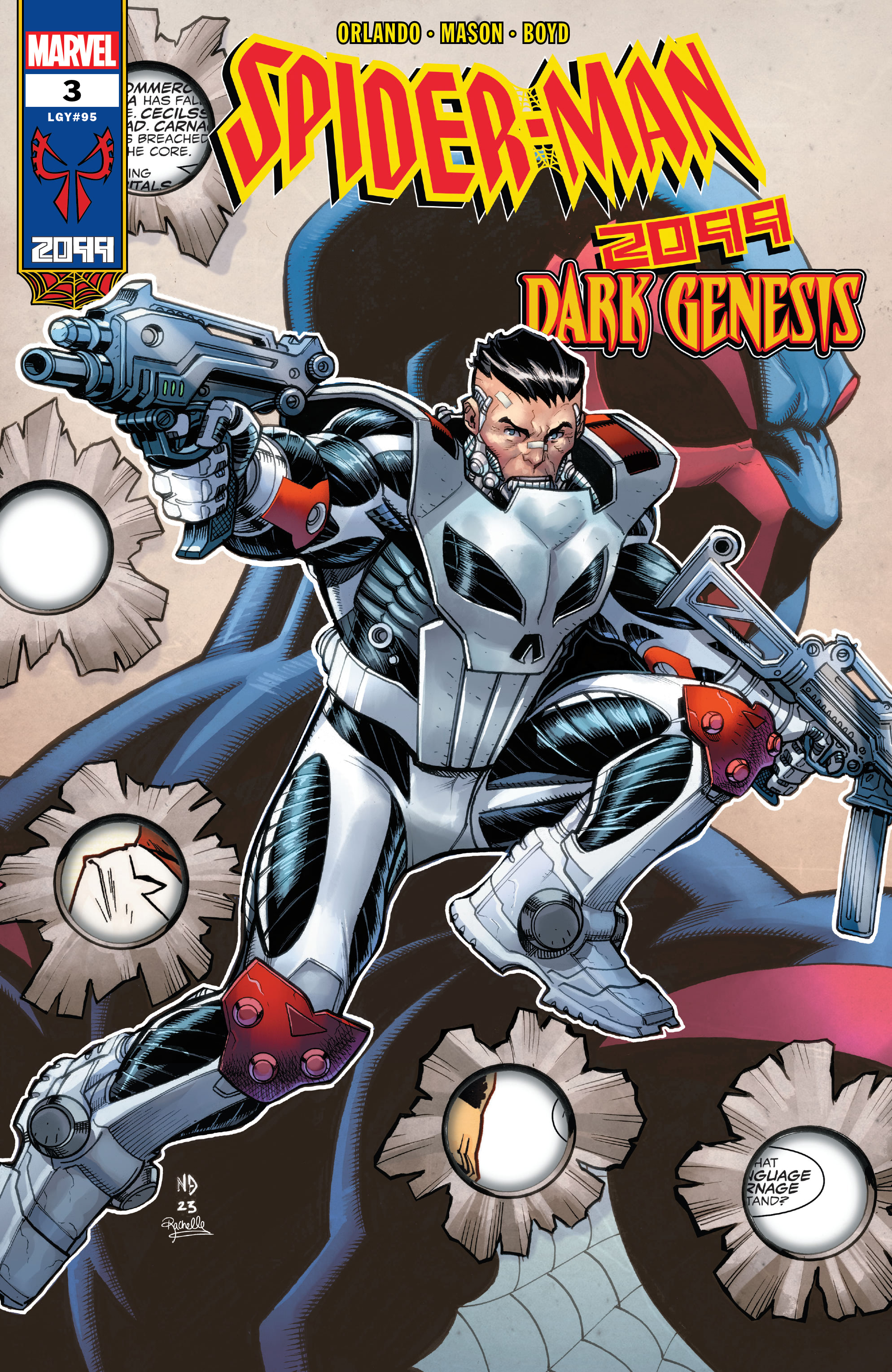 Read online Spider-Man 2099: Dark Genesis comic -  Issue #3 - 1
