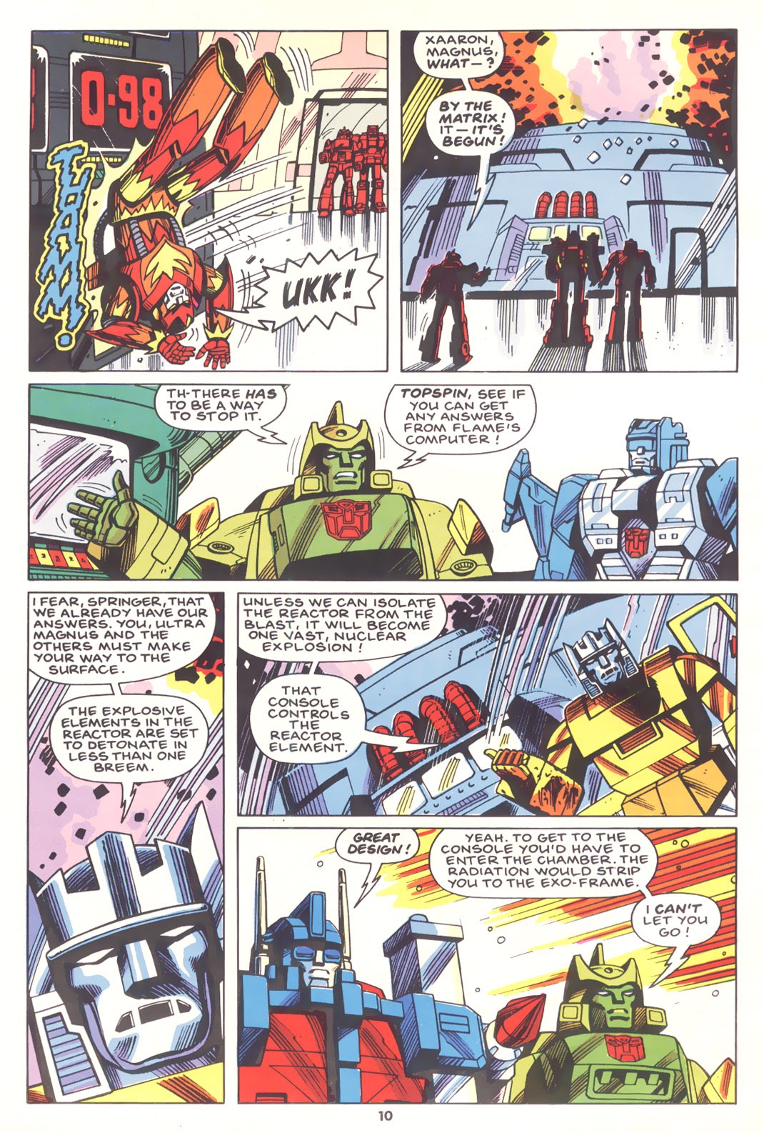Read online The Transformers (UK) comic -  Issue #169 - 9