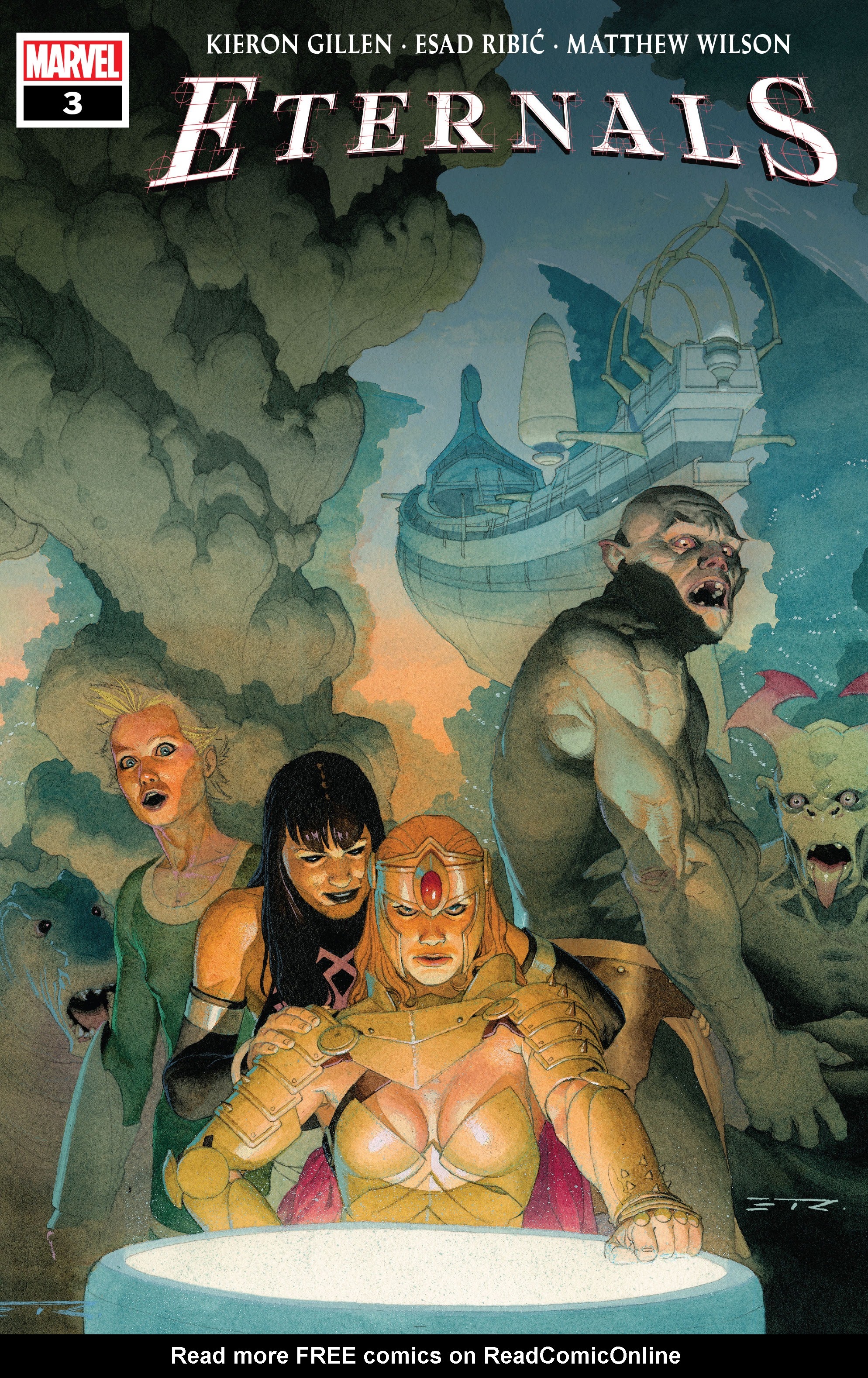 Read online Eternals (2021) comic -  Issue #3 - 1