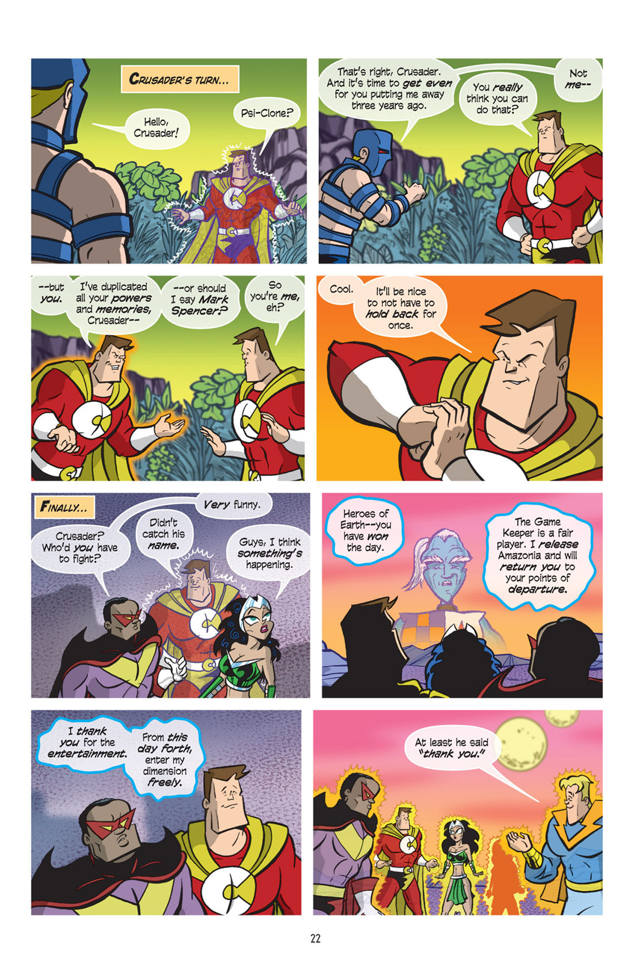Read online Love and Capes comic -  Issue #8 - 24