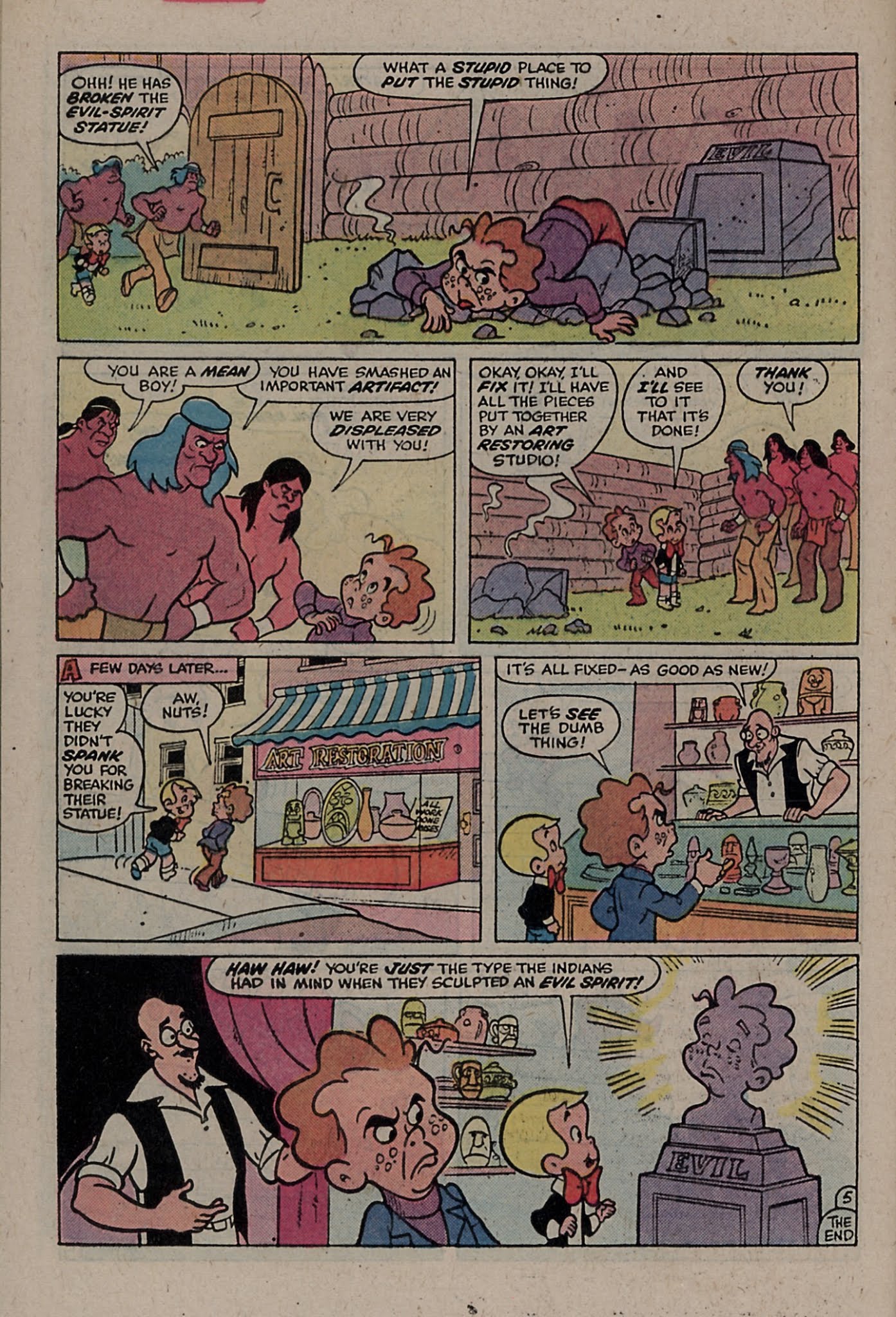 Read online Richie Rich & Dollar the Dog comic -  Issue #10 - 48
