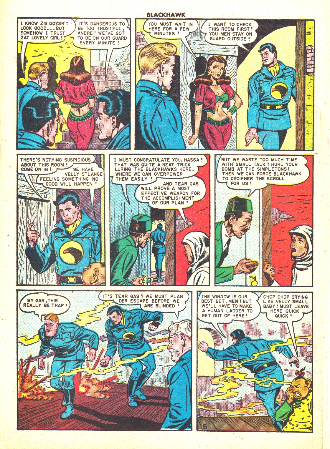 Read online Blackhawk (1957) comic -  Issue #37 - 46