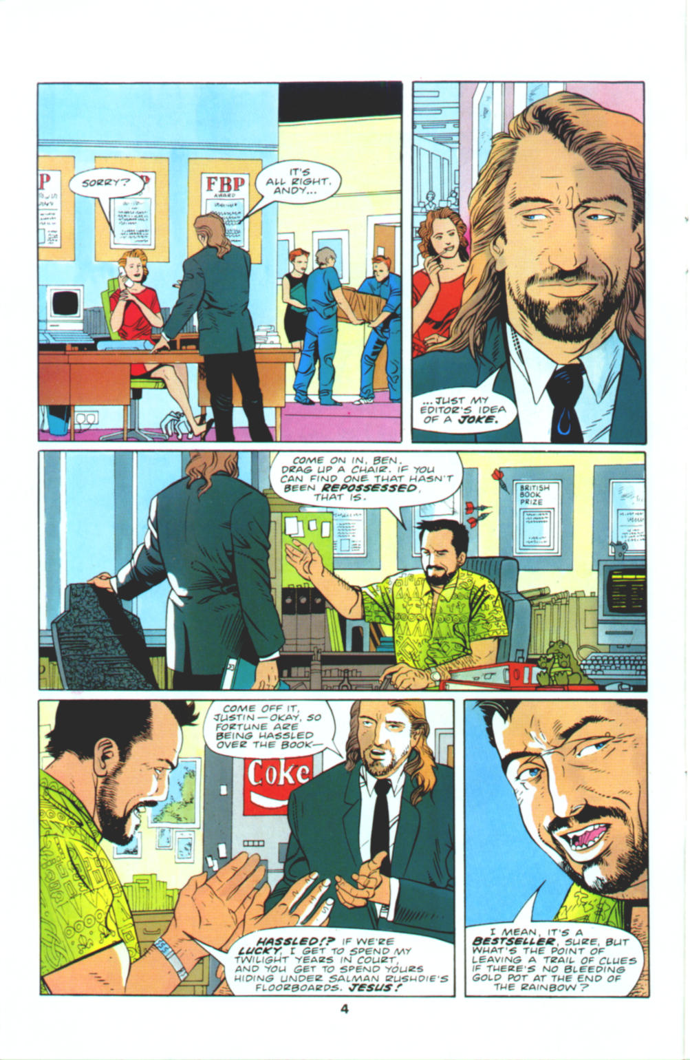 Read online The Knights of Pendragon comic -  Issue #7 - 4