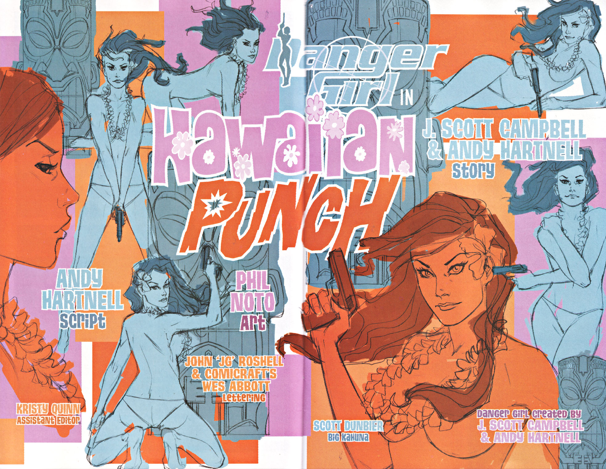 Read online Danger Girl: Hawaiian Punch comic -  Issue # Full - 7