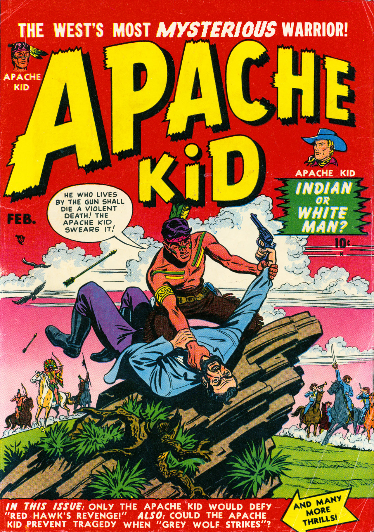 Read online Apache Kid comic -  Issue #2 - 1