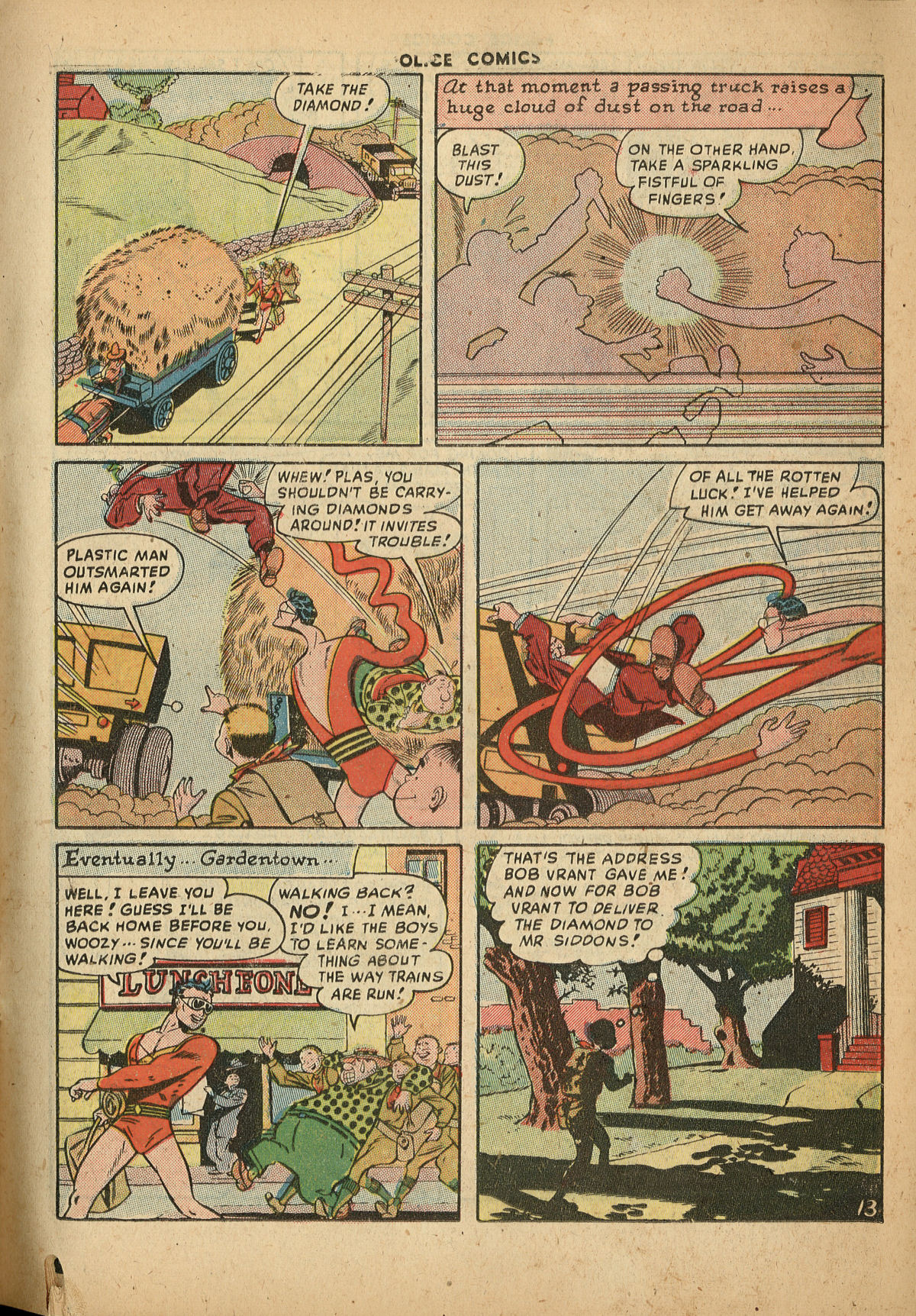 Read online Police Comics comic -  Issue #91 - 15