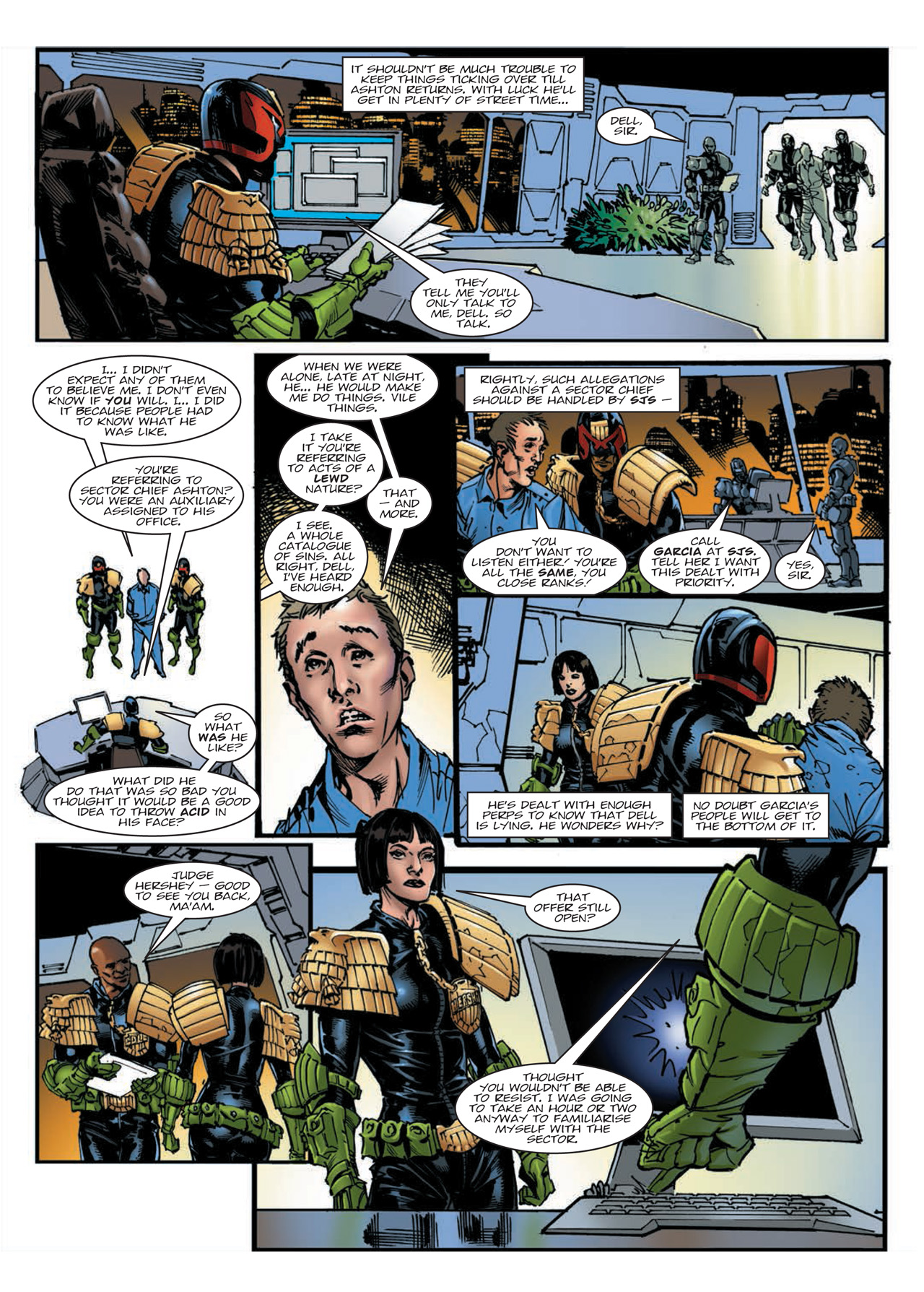 Read online Judge Dredd: Day of Chaos - The Fourth Faction comic -  Issue # TPB (Part 1) - 41